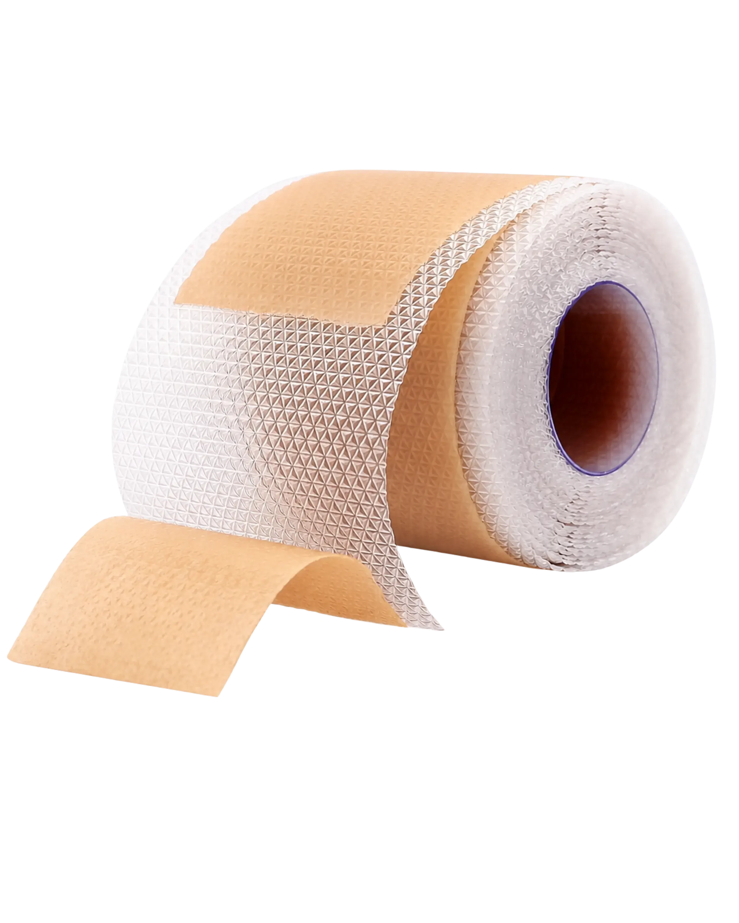 Self-adhesive compression wrap used to support scar tissue care and soft tissue recovery.