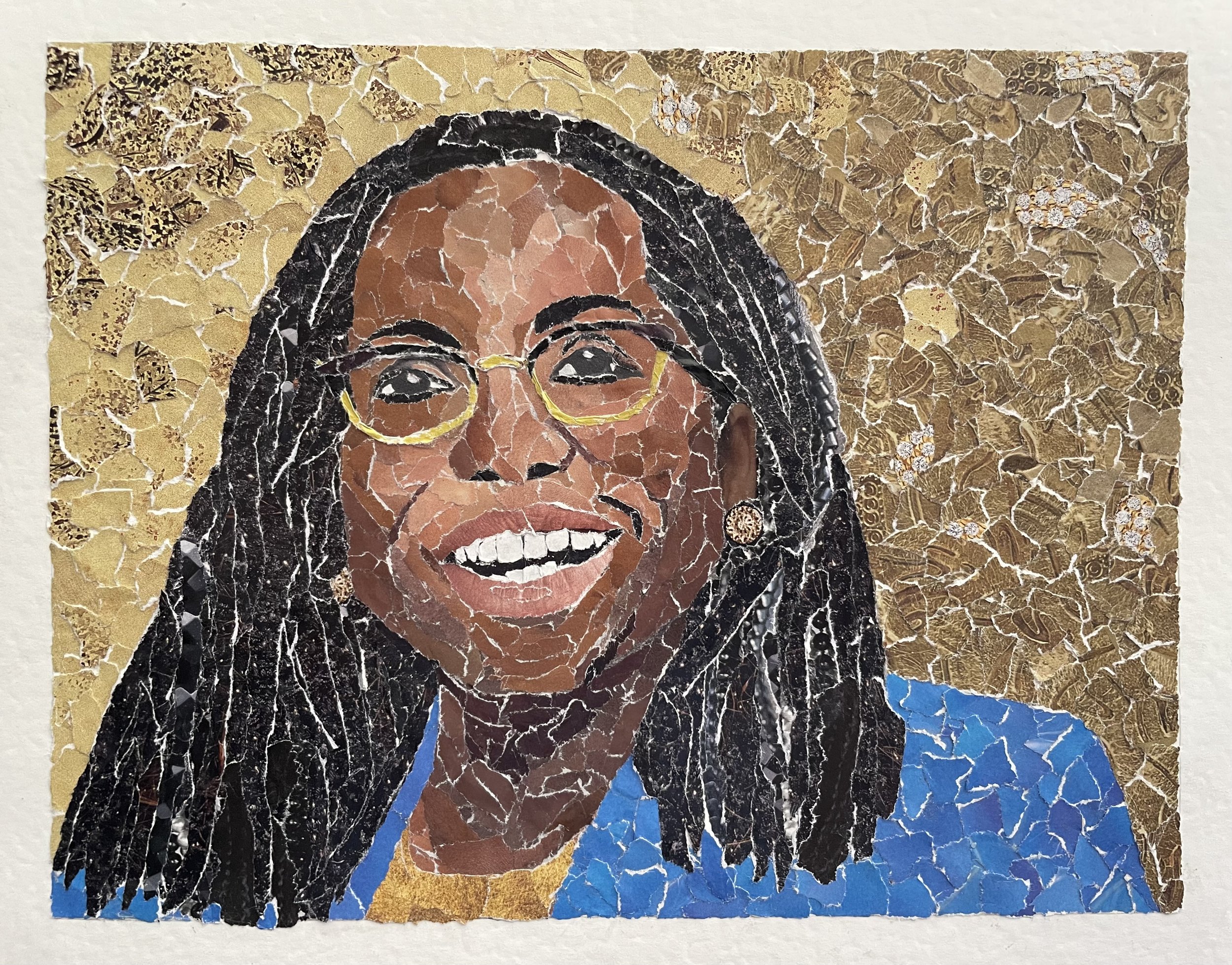 Ketanji Brown Jackson
7.5" x 9.5"
July 2022
Magazine pieces on paper