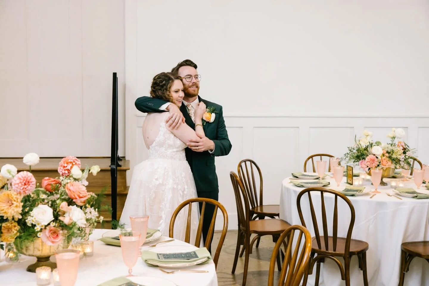 There&rsquo;s nothing quite like the joy of seeing our couples step into their reception space for the very first time. The months of planning, the countless design decisions, and the love poured into every detail all come together in this very momen