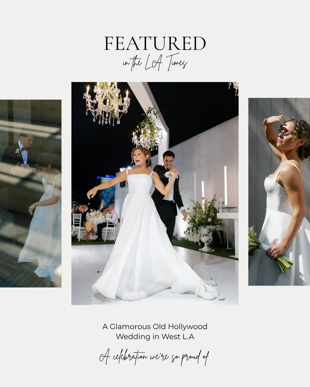 There&rsquo;s something extra special about getting to relive a day like this 🤍

We&rsquo;re so excited to share that this beautiful celebration was recently featured in the @latimes! Every detail was thoughtfully layered to feel effortless, meaning