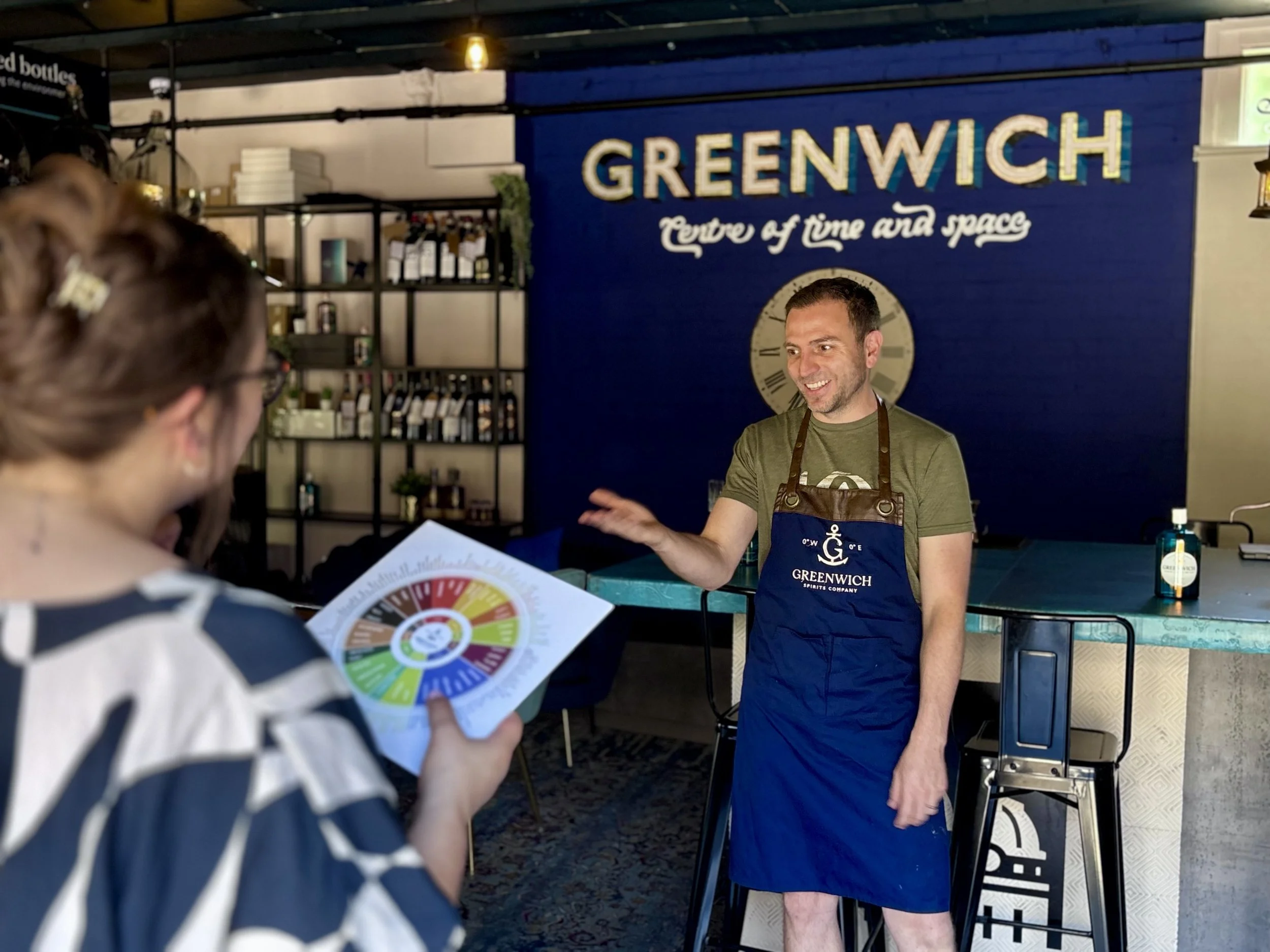 Promotional shoot for Greenwich Spirits excursion