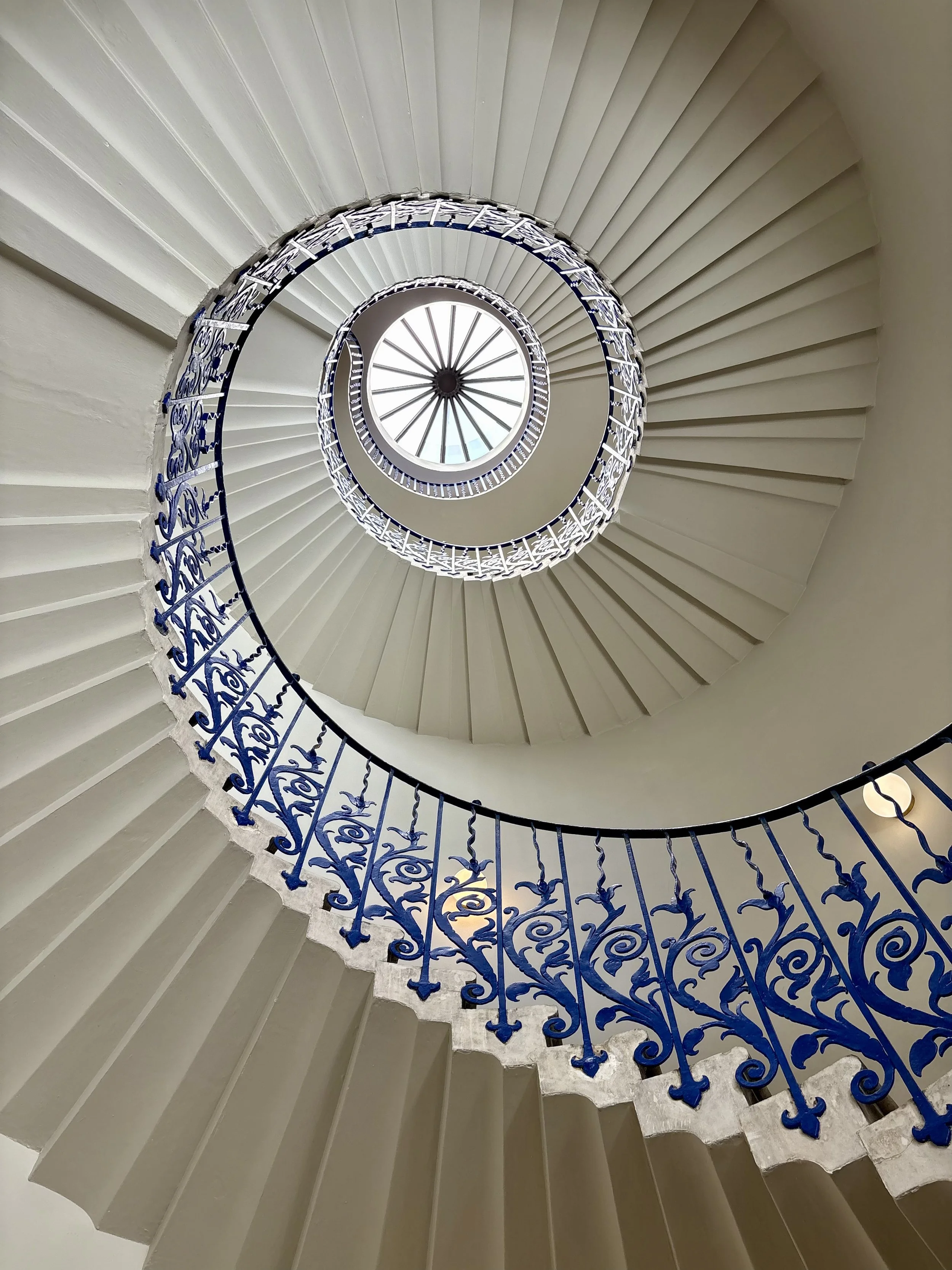 Promotional shoot in the Queen's House, Greenwich