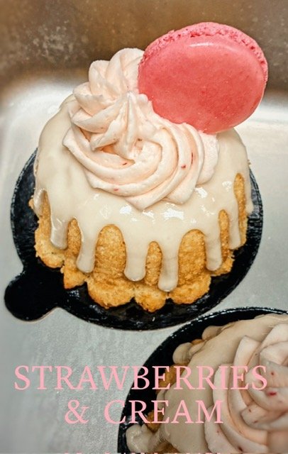 Strawberries & Cream Cake