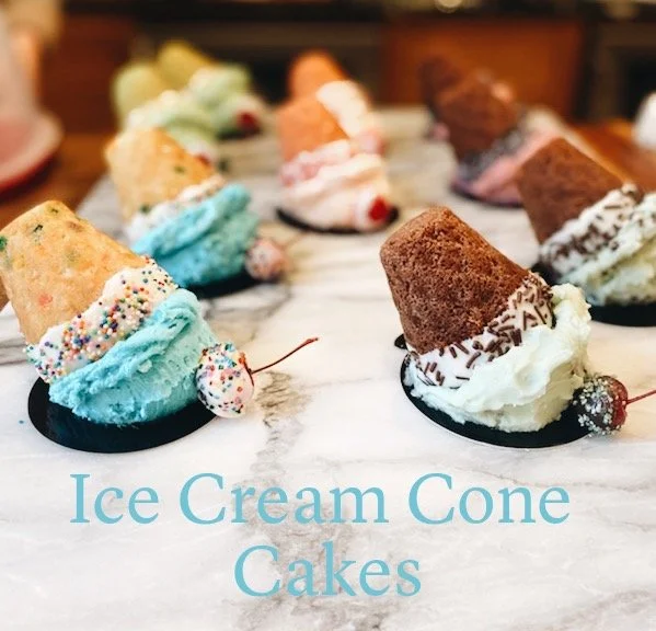 Ice Cream Cone Cakes