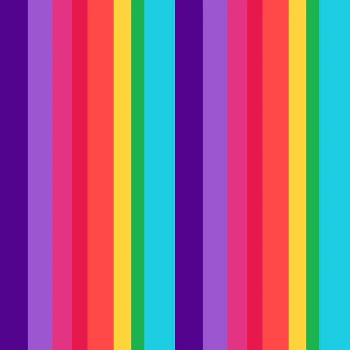 Bright rainbow stripe pattern featuring bold vertical bands of purple, pink, red, orange, yellow, green, and blue. This playful, modern stripe design is ideal for children’s fabric, apparel, quilting cotton, stationery, gift wrap, and surface pattern