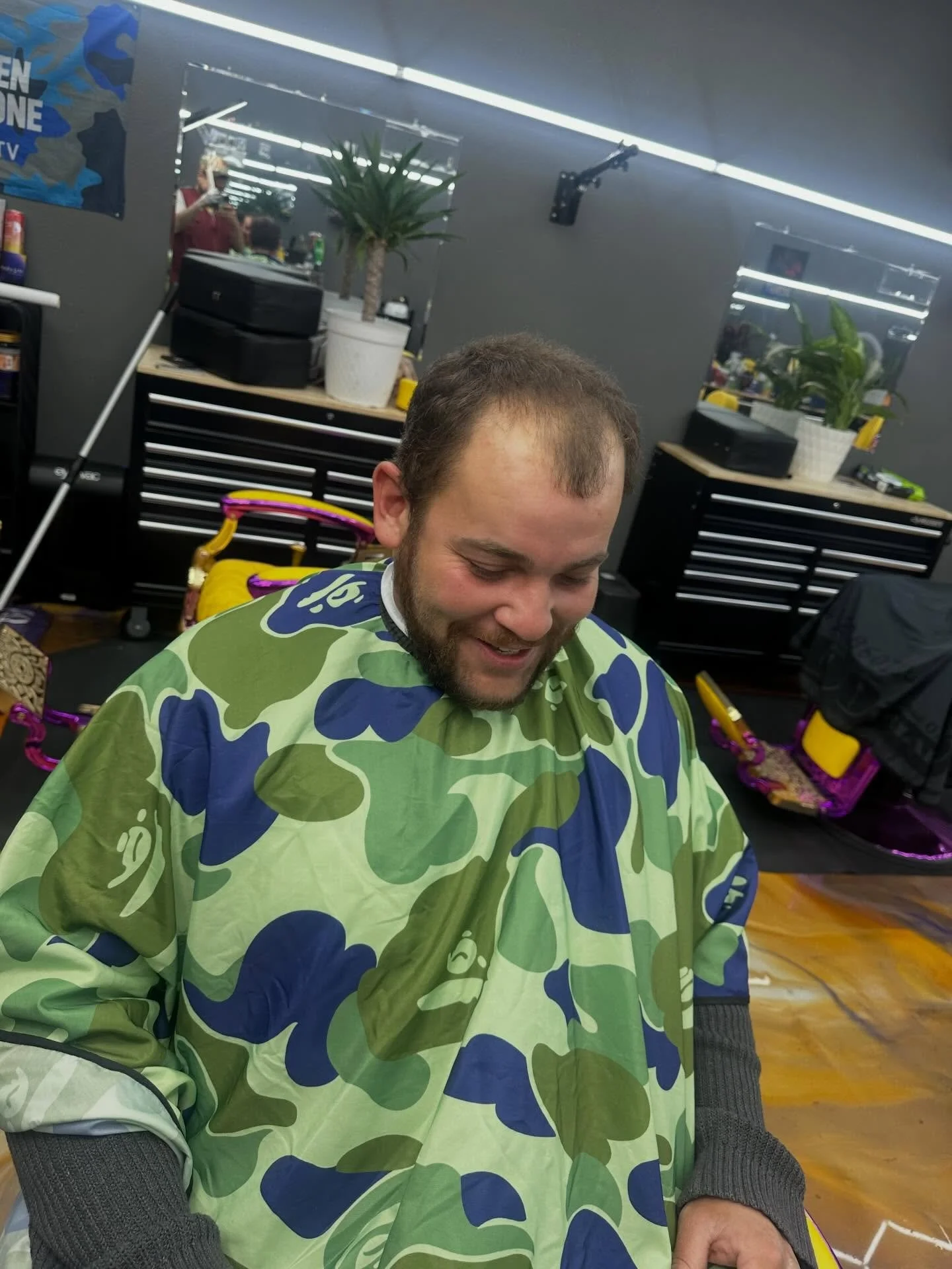 Did I save him lil make over I did on my homie ‼️‼️😈