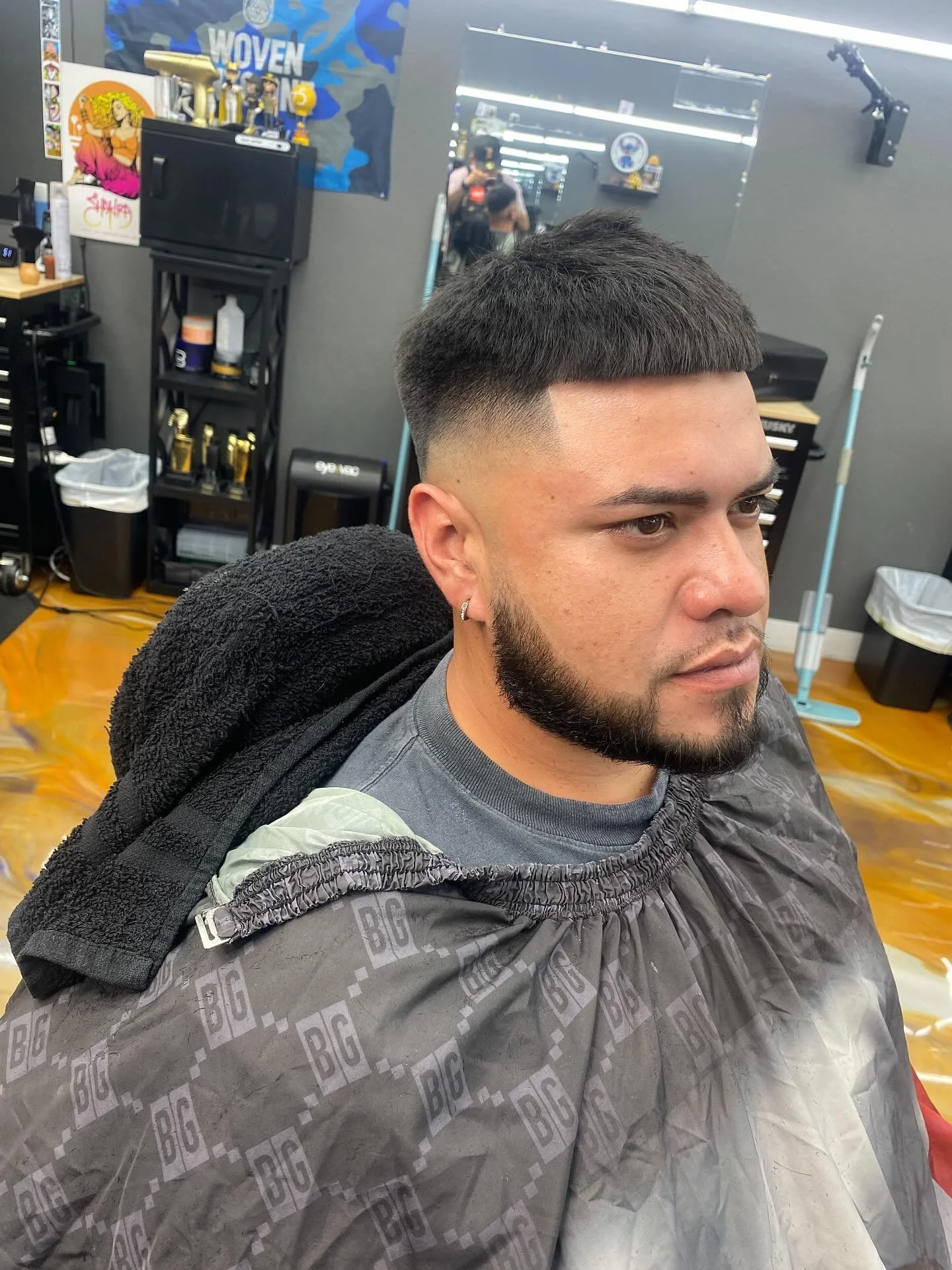 Cut up my brother 🫡🫡🫡😎🙌. If you need a barber in rancho San Diego let me know #sandiegobarber #ranchosandiego #jamulcasino #sycuancasino #skintapper #haircut #slickback #combover #eastcoutysandiego #springvalley #sandiego #sandiegonavy #sandiego