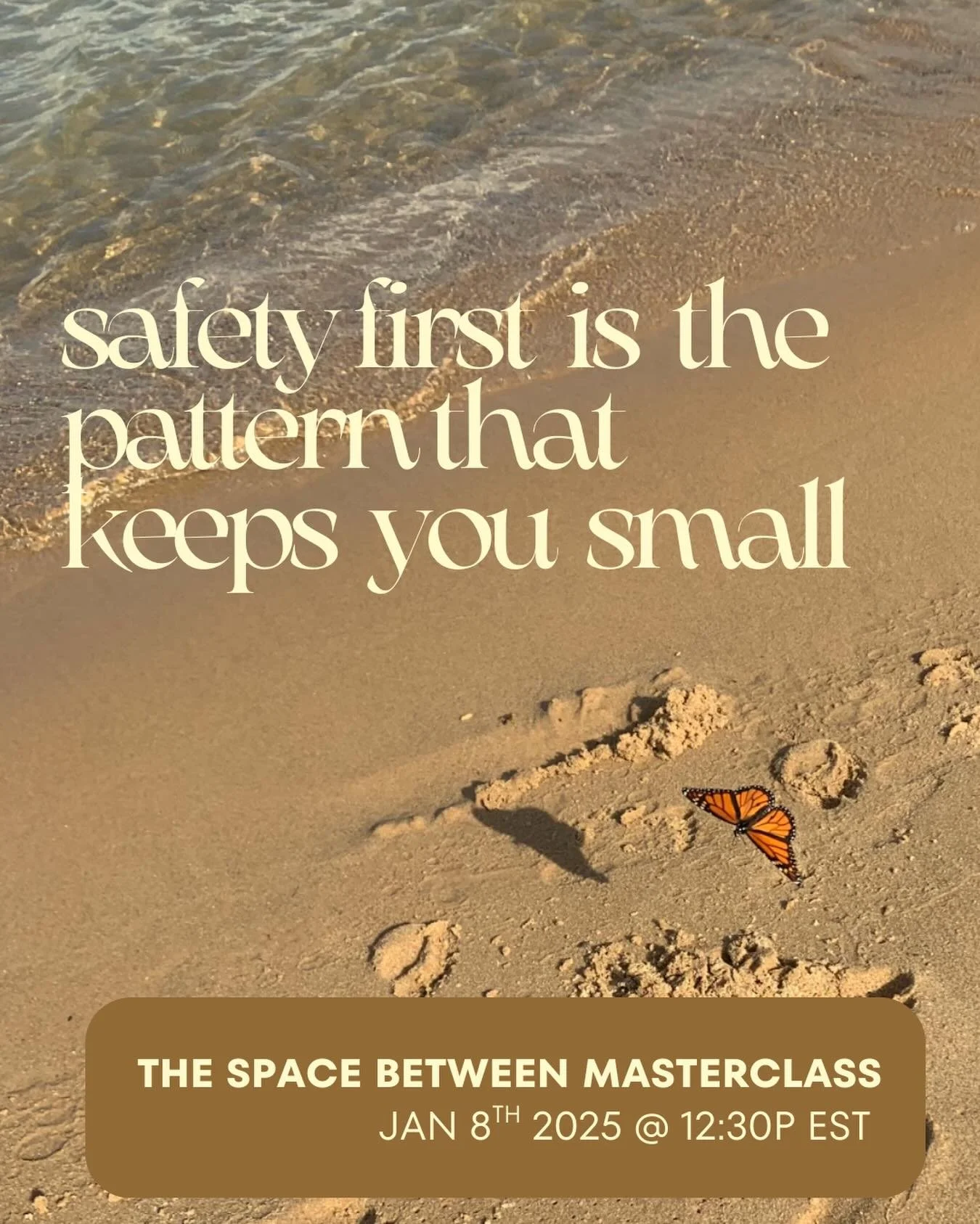 &ldquo;Safety first&rdquo; is the pattern that keeps you small.
And also &mdash; safety is the most important job your brain and nervous system have.

That&rsquo;s the paradox.

Your system isn&rsquo;t trying to limit you.
It&rsquo;s trying to protec