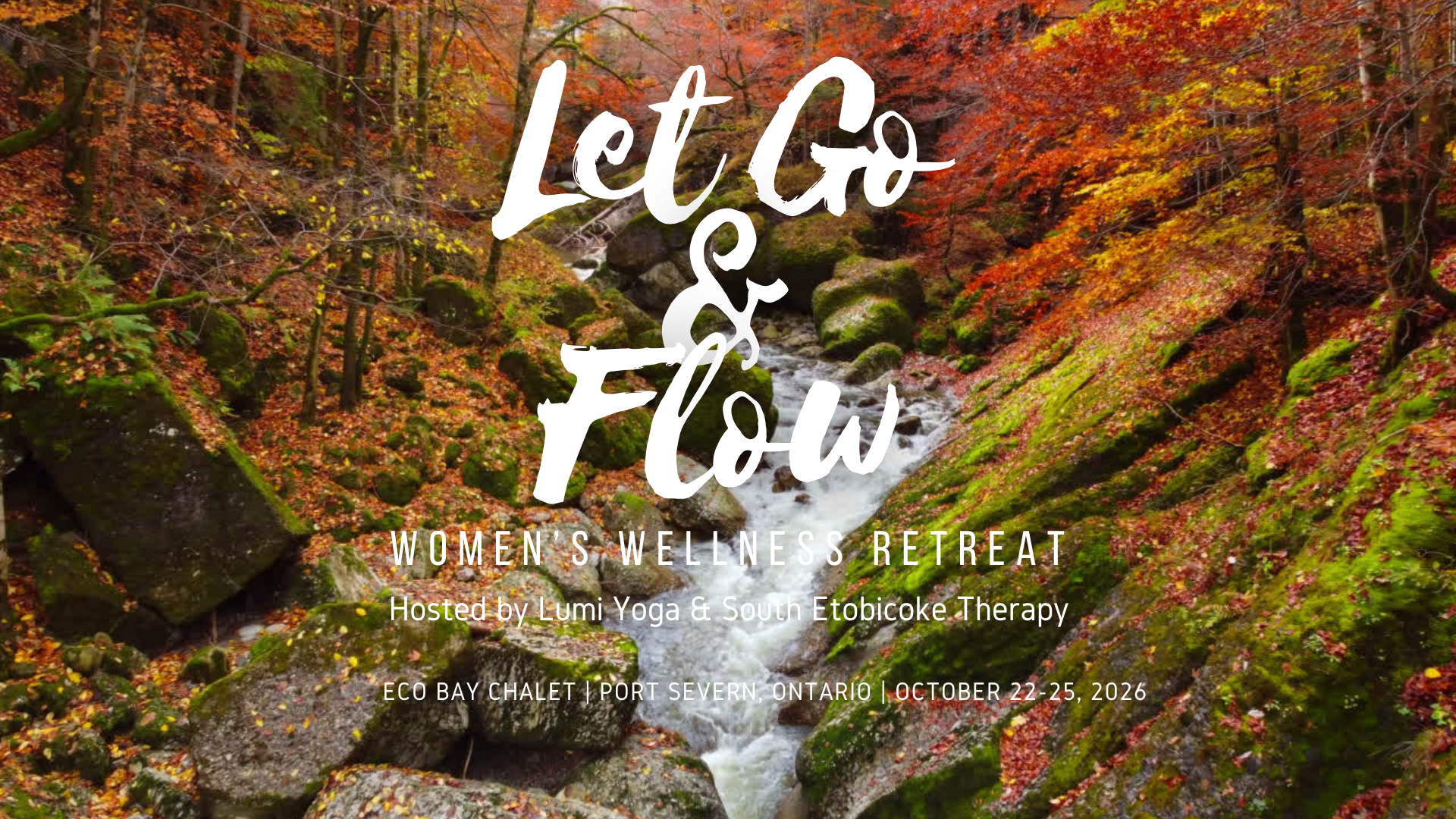 Let Go & Flow: Women's Wellness Retreat