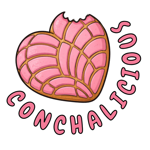 Concha Die-Cut Vinyl Stickers