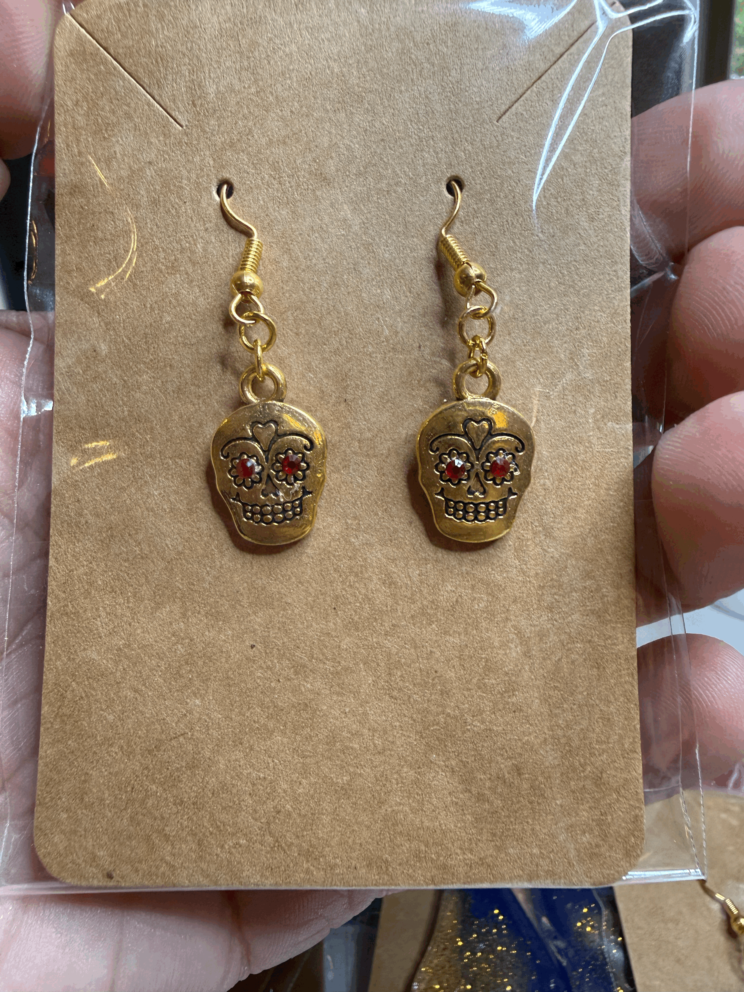 Calavera Earrings