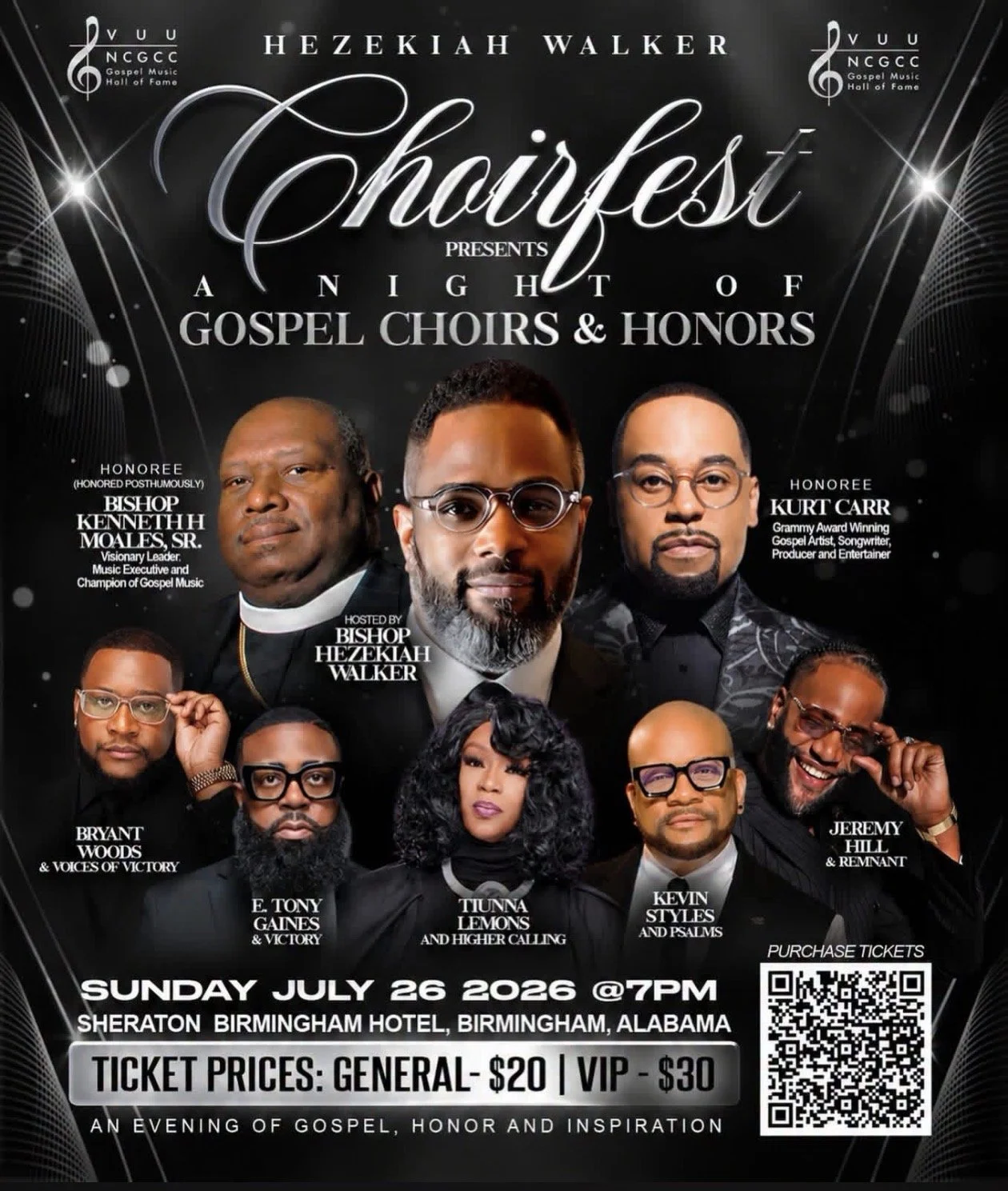 NCGCC Gospel Music Hall of Fame at VUU