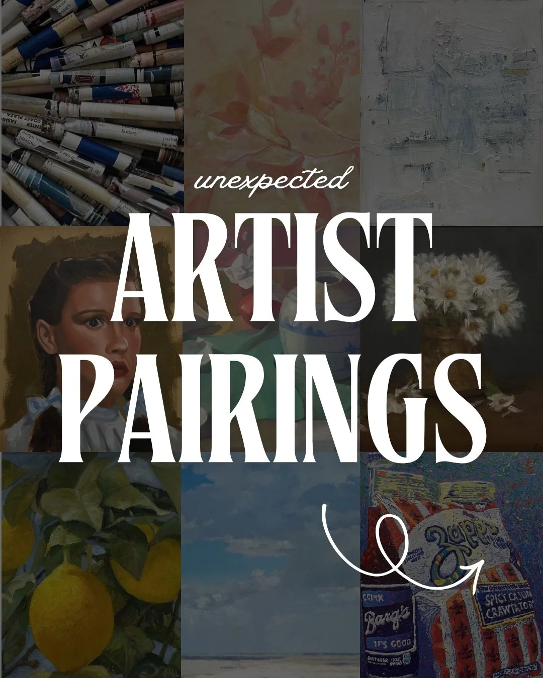 A curated space takes creativity!💡While rearranging the gallery, I decided to group @annmarie.gerhardt and @willismillerart together and WOW! These two artists compliment each other so well. I&rsquo;d love to see them in a space together! 
.
.
. 
#w