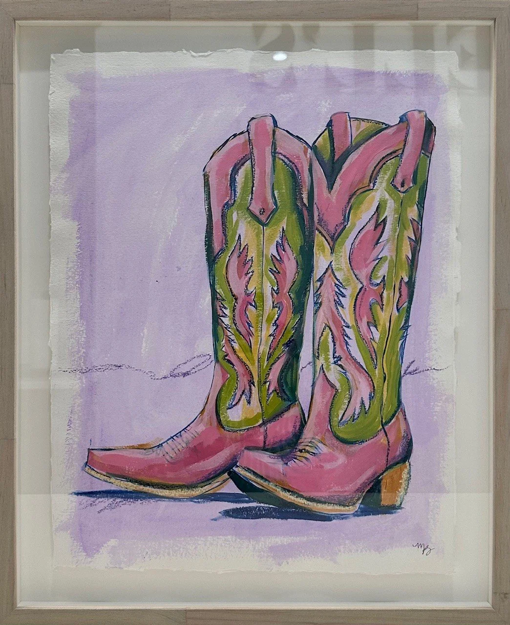 Boot Study 2 (24" x 20") $425