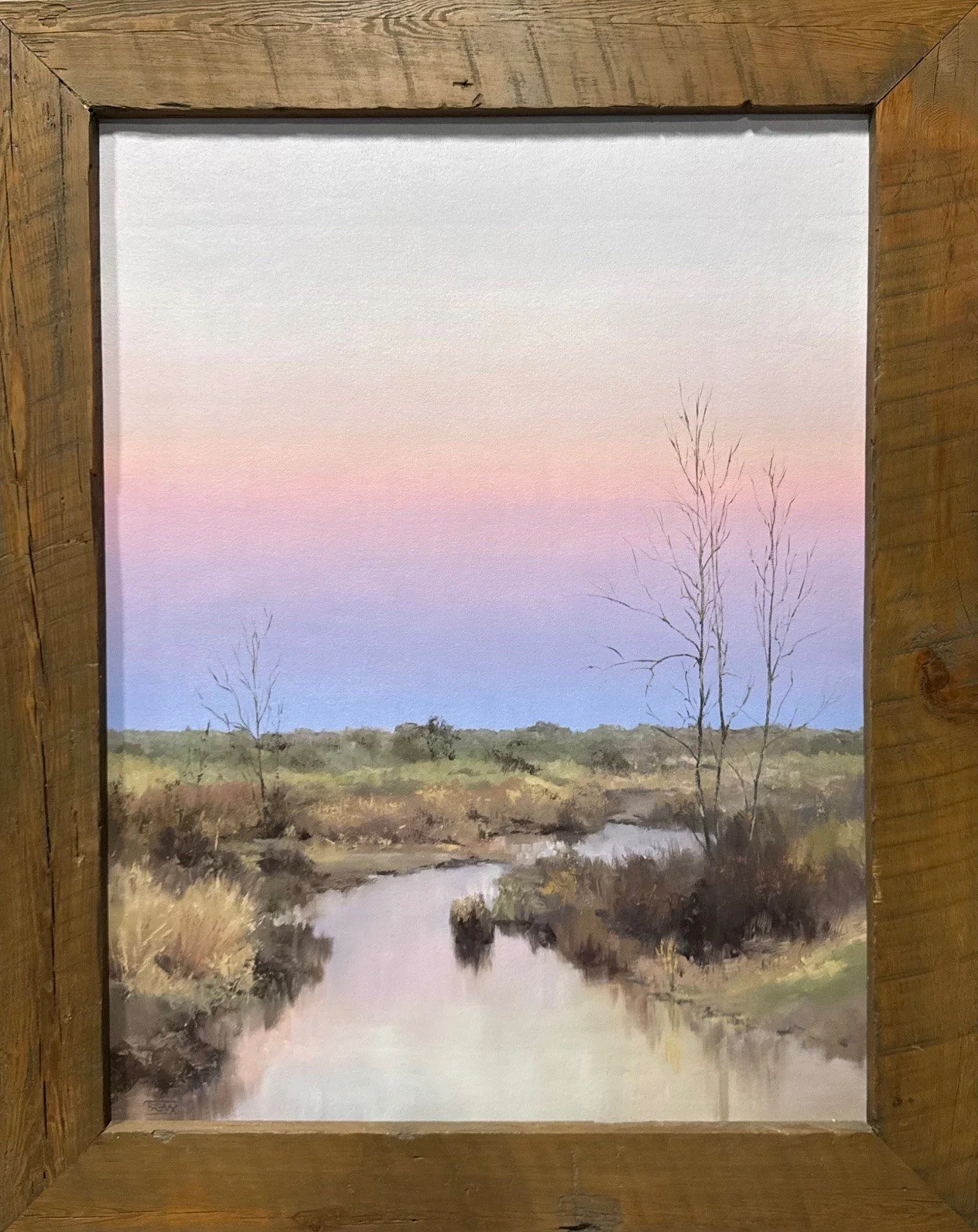 "The Birches" (32"x 42" framed) $4,800 