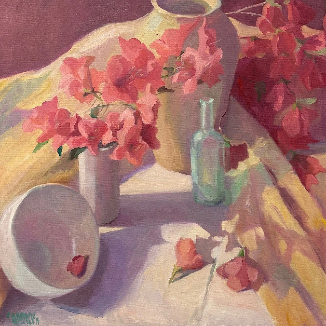 "Azaleas" (30" x 30") $1,800