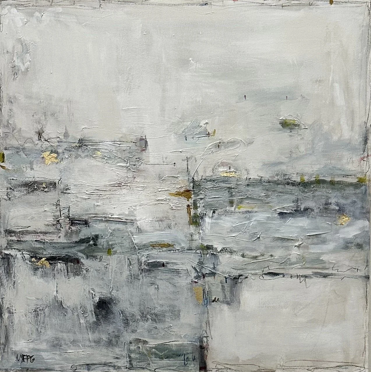 "Waves" (36" x 36") $1,400