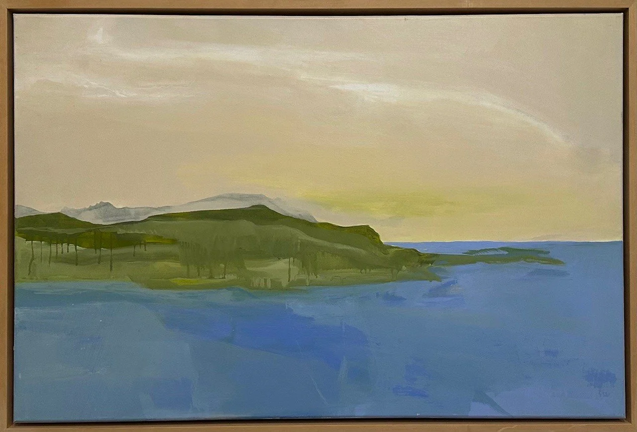 "Cross Lake" (36" x 24") $1,400