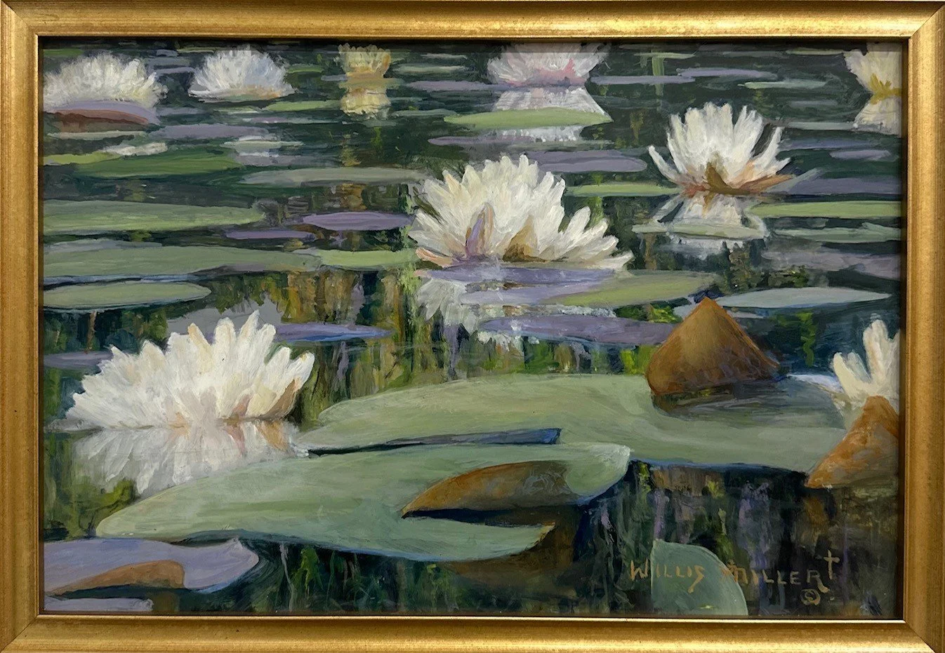 "New Beginning" (15" x 21.5" framed) $810 