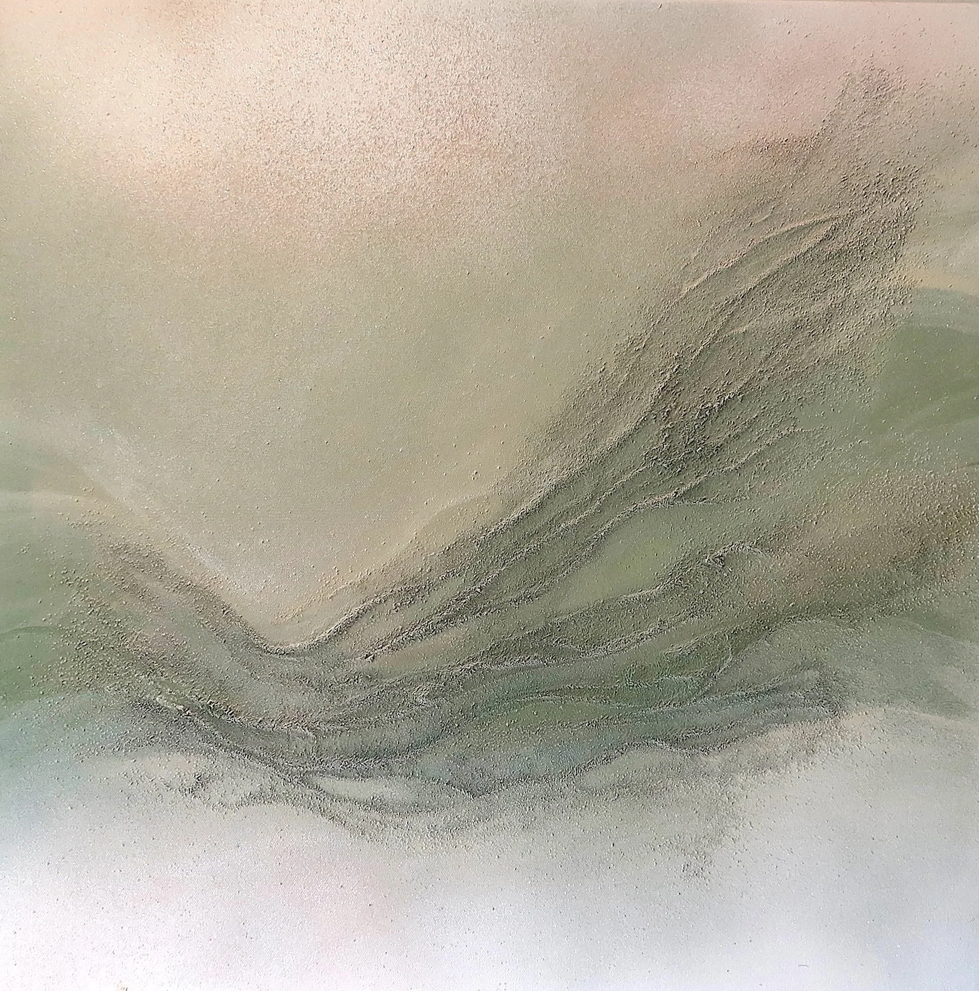 "Horizon - Floating Peace" (20" x 20") $689