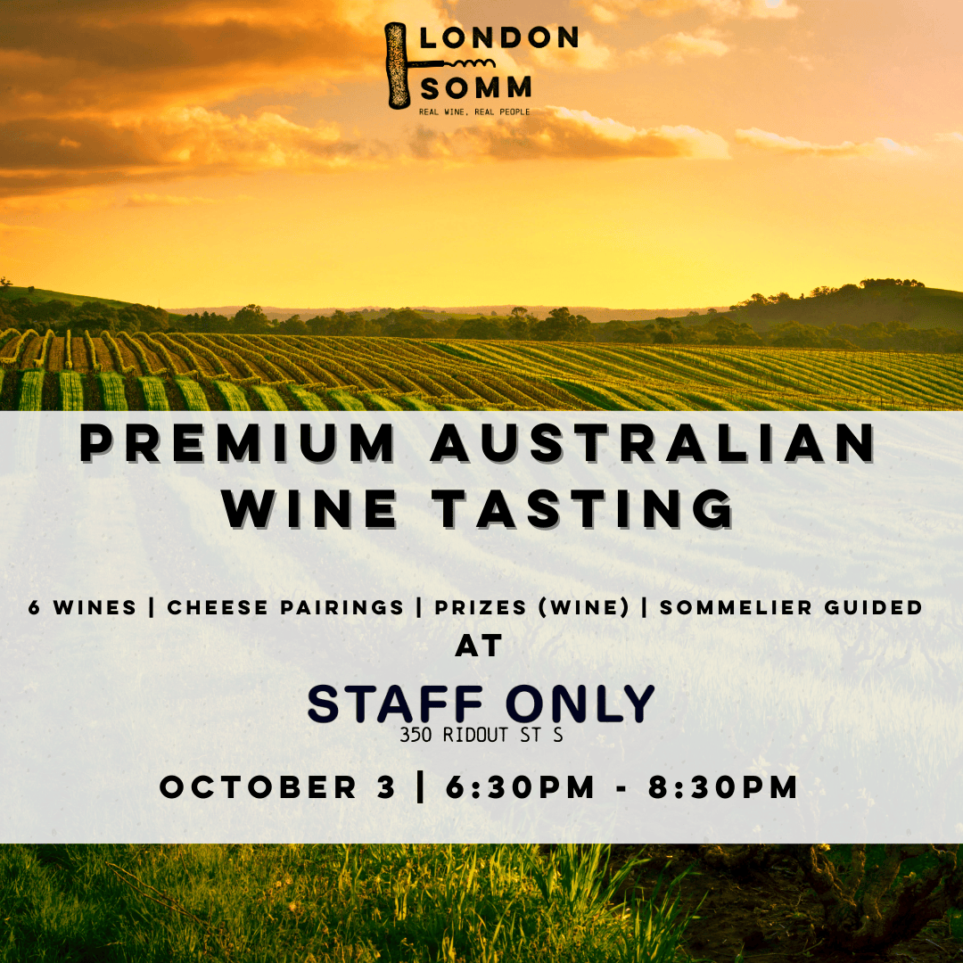 Australian Wine - Tasting Series at Staff Only Night 2