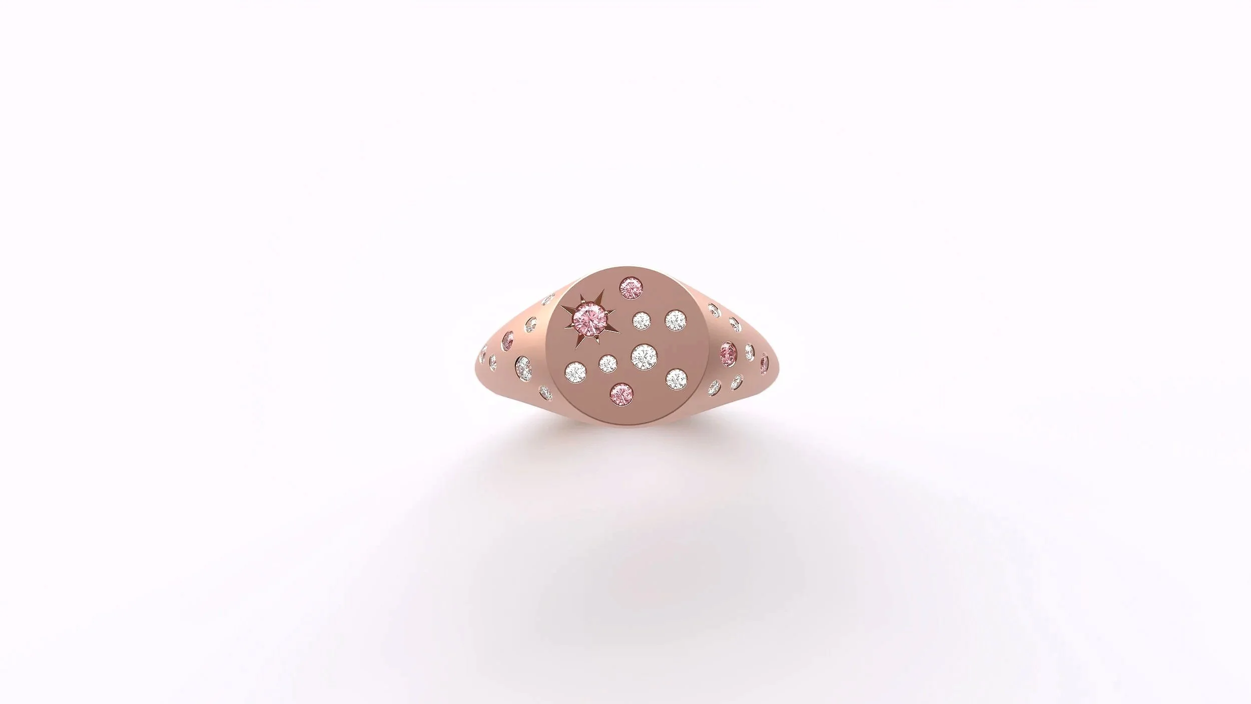 Nova Blush Round Signet