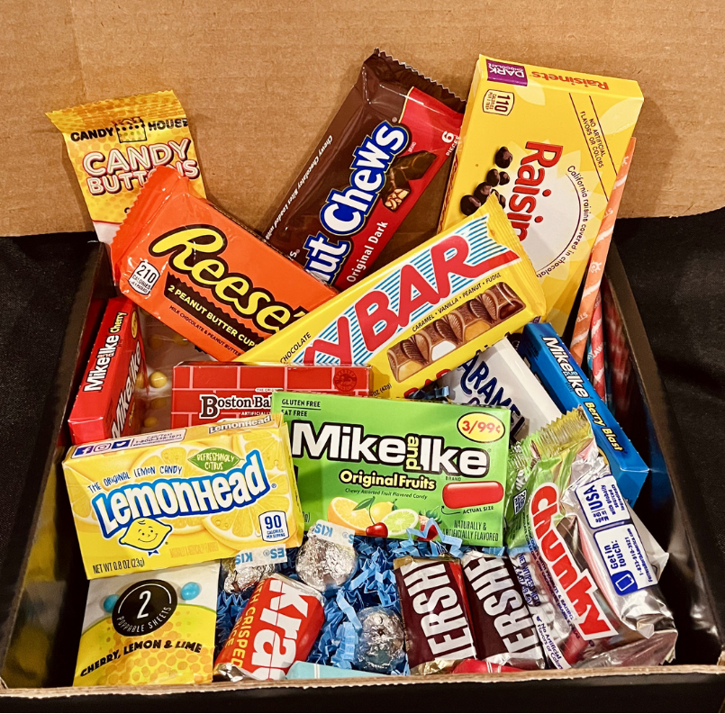 Decade Delights: Retro Candy Box