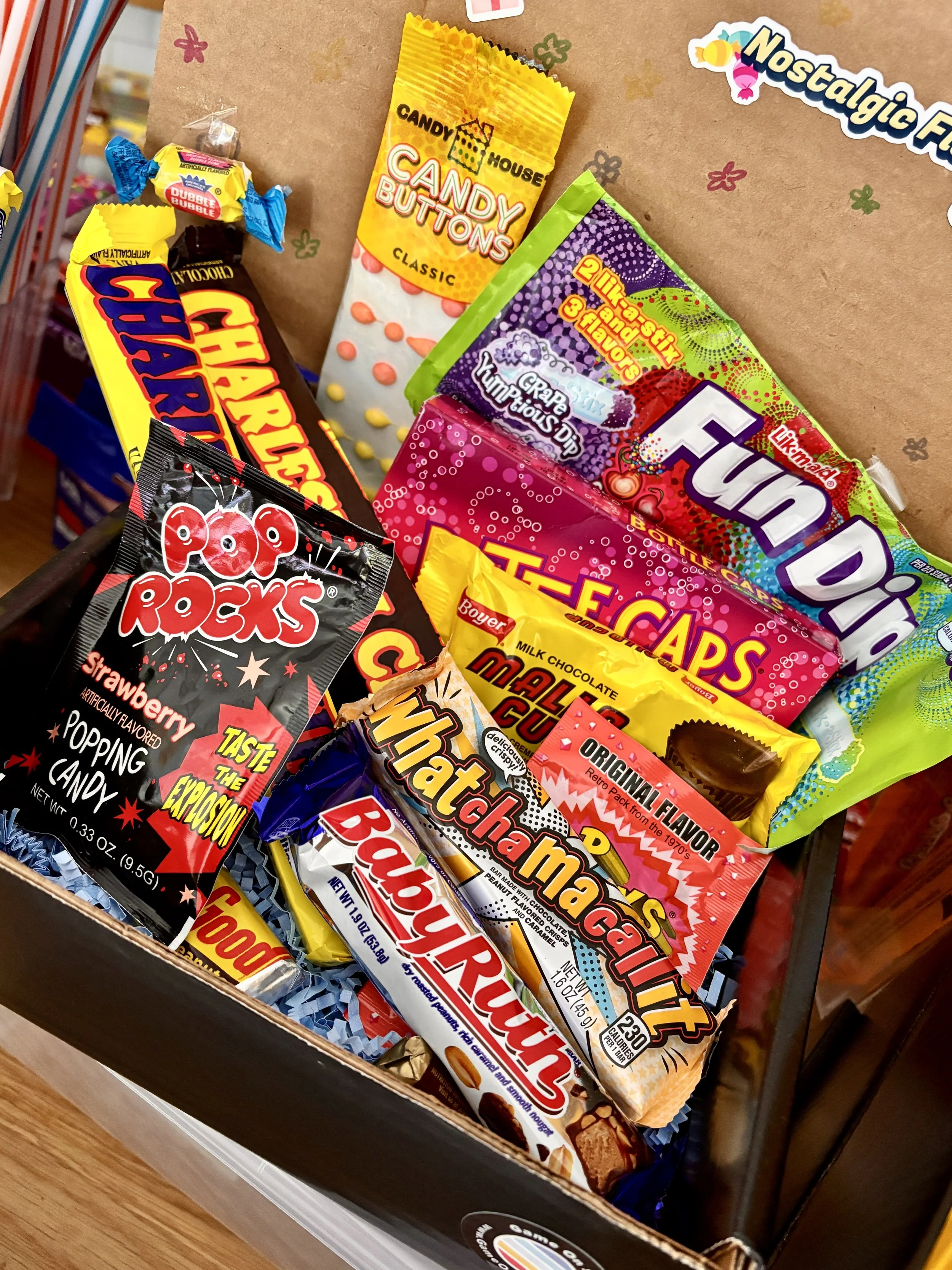 Throwback Treats: Retro Candy Box