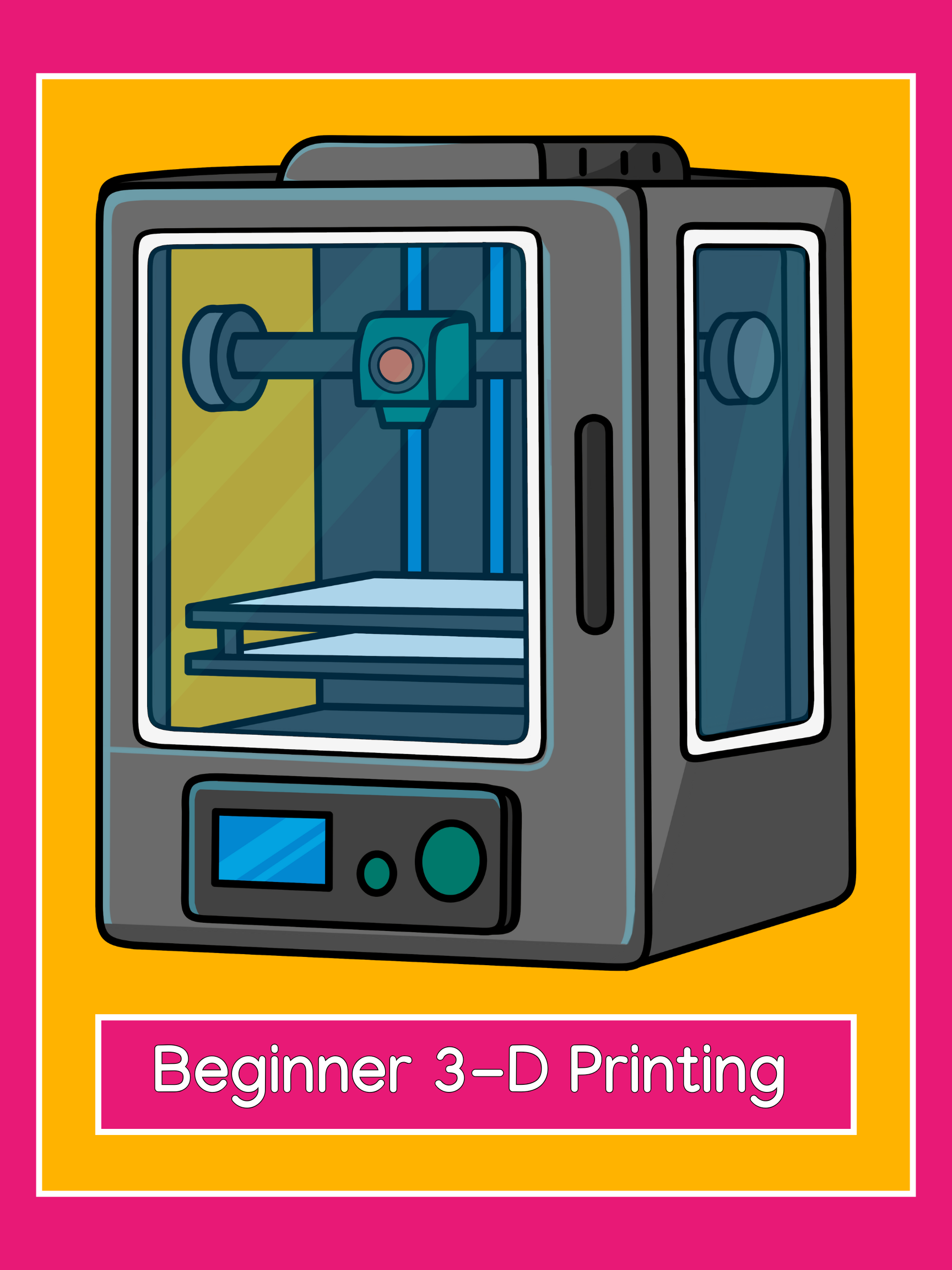 Beginner 3D Printing, Pokémon, and Video Game Design Camp (rising 2nd-4th)