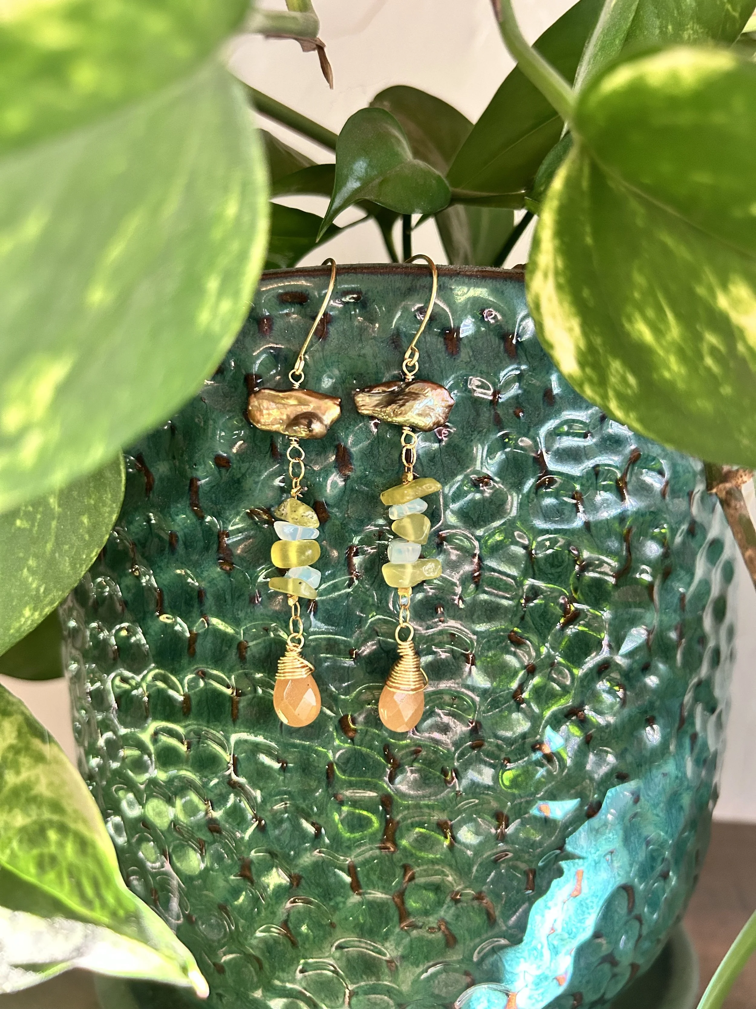 Nacre Dangles