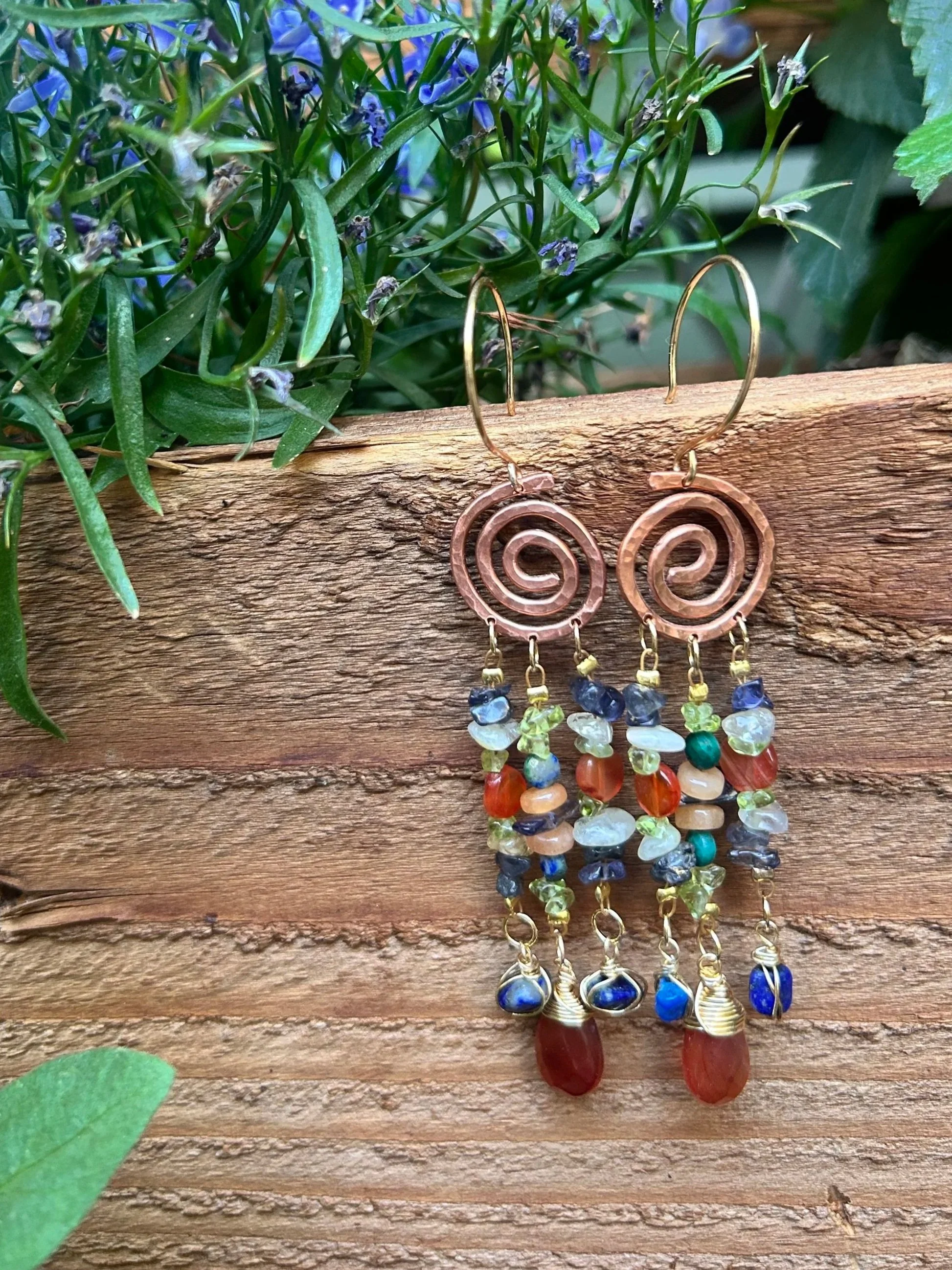 The Driftwood Spiral - Coastal Wildflower