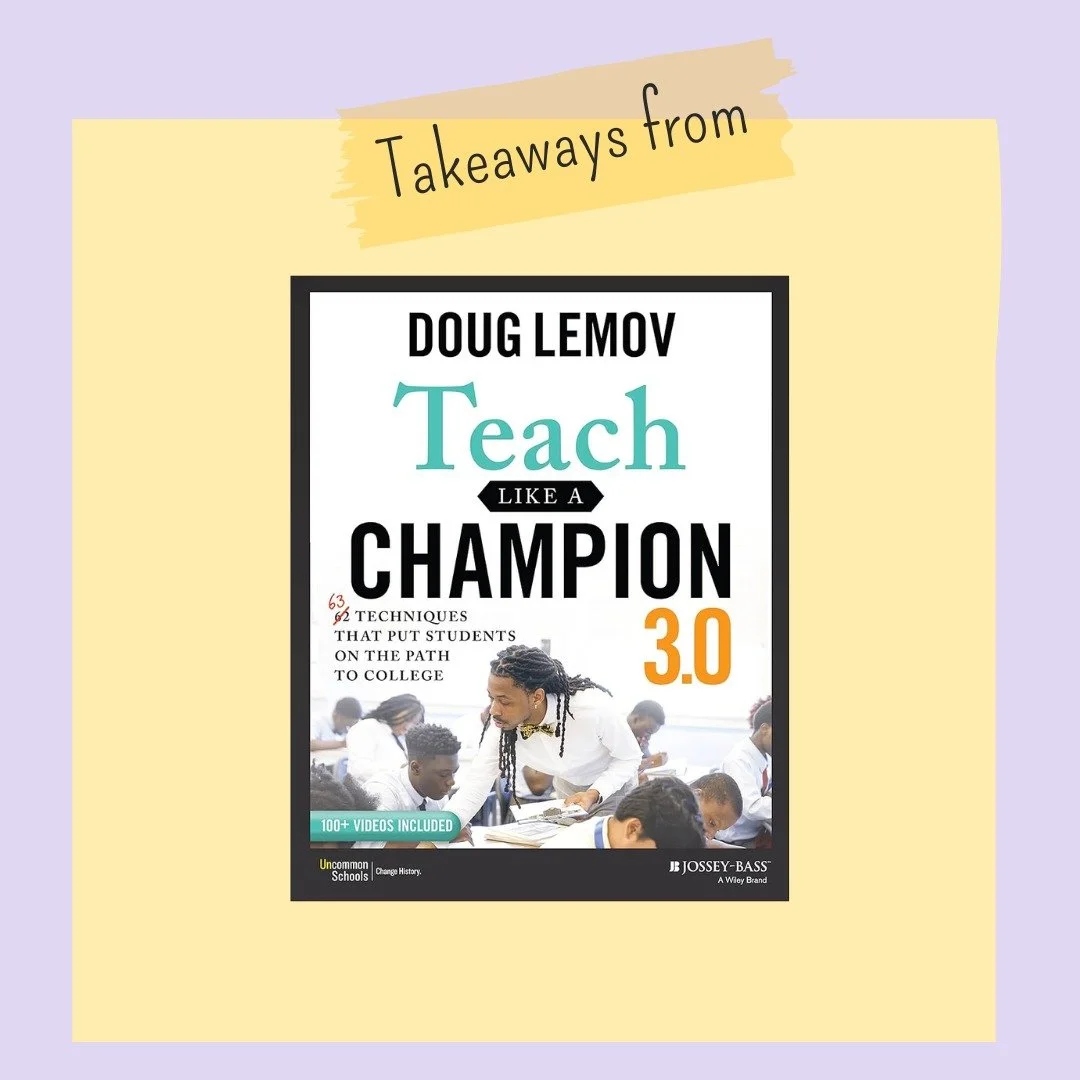Just finished Doug Lemov's Teach Like a Champion 3.0, where he details 63 techniques to improve learning across the many facets of teaching. 

Big takeaway is that good teaching is not a secret and can be improved with intentionality and deliberate p