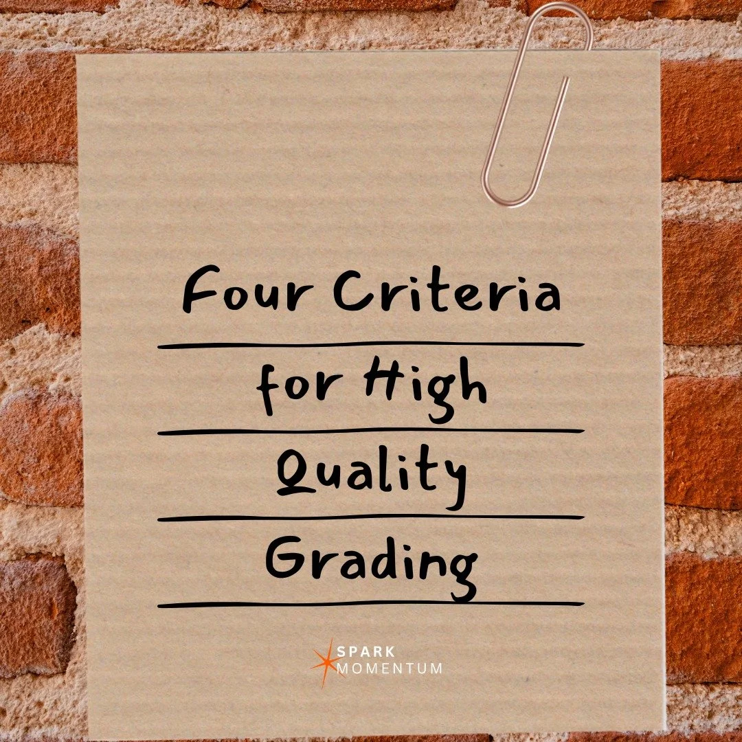 Ideally, grades should be accurate, meaningful, consistent, and supportive of learning. Easier said than done, though! 

#gradingforlearning #standardsbasedgrading #assessmentforgrowth