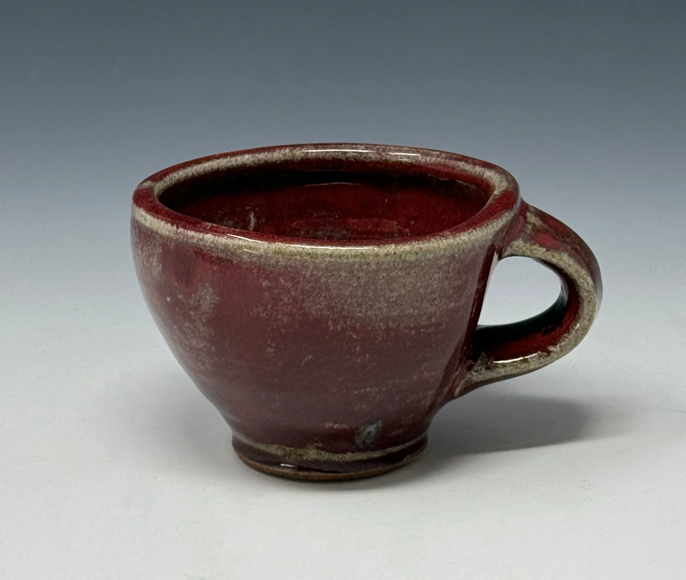 Espresso Cup, Reduction Fired Ceramic, 2.5" x 3.5" x 2.5", 2025