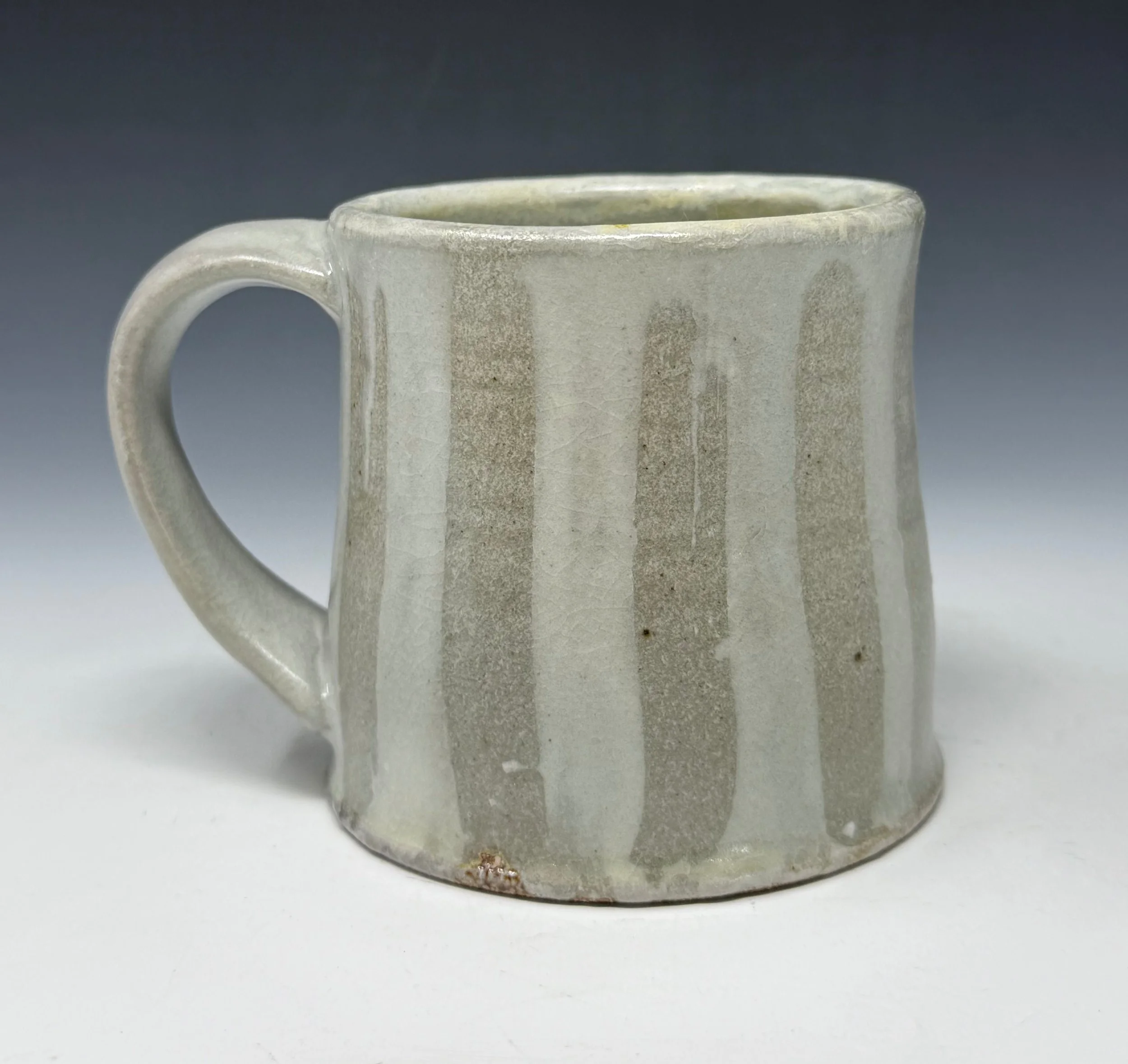 Stripes, Soda Fired Stoneware, 4"x 4.25" x 3.5", 2026