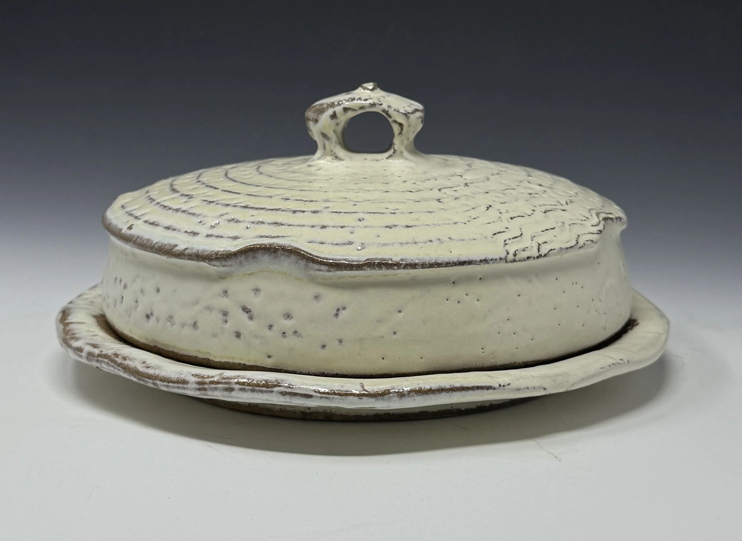 Covered Dish, Soda Fired Stoneware, -" x -" x -", 2026