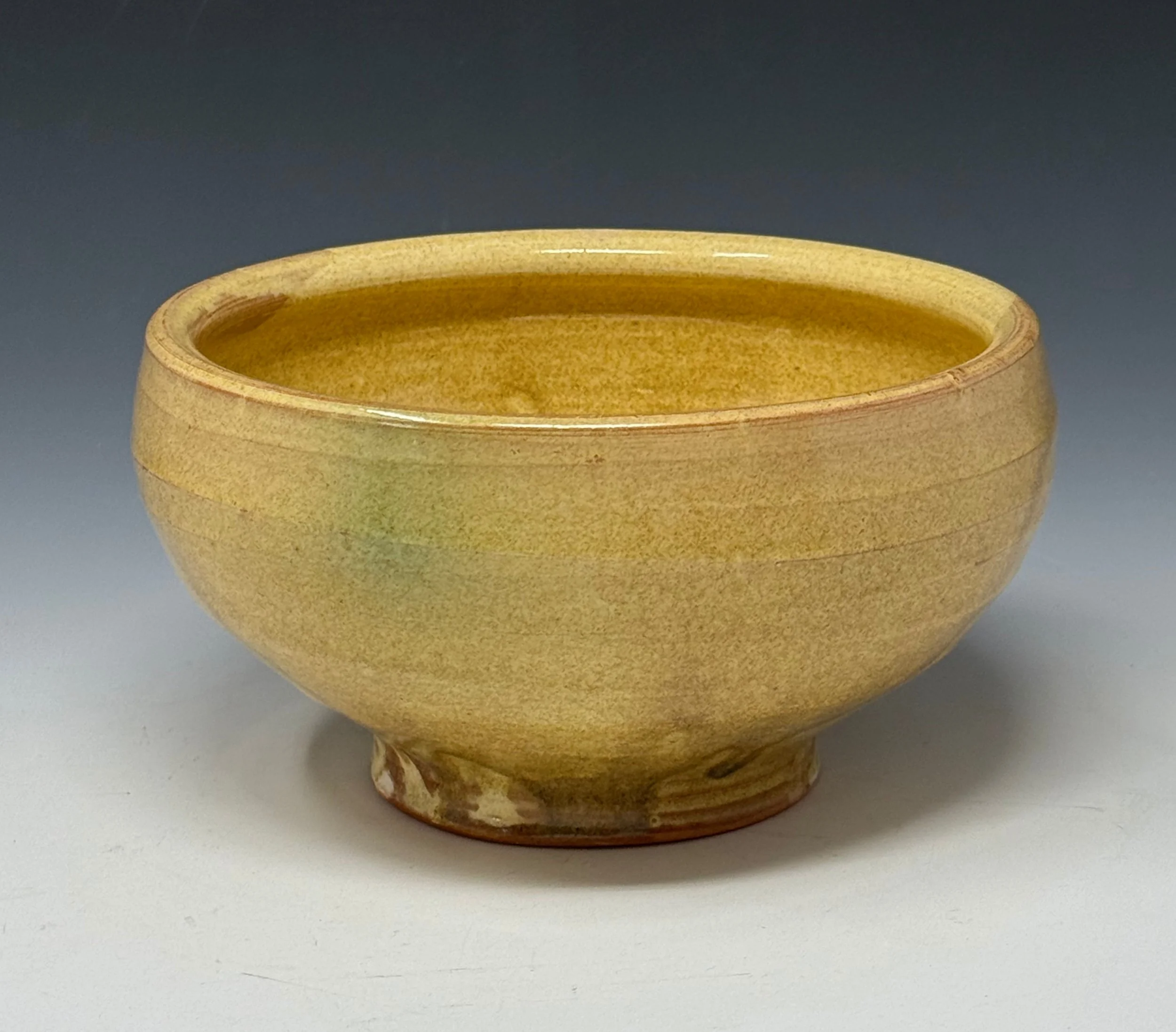 Bowl, Electric Fired Earthenware, 3.75" x 6" x 6", 2025