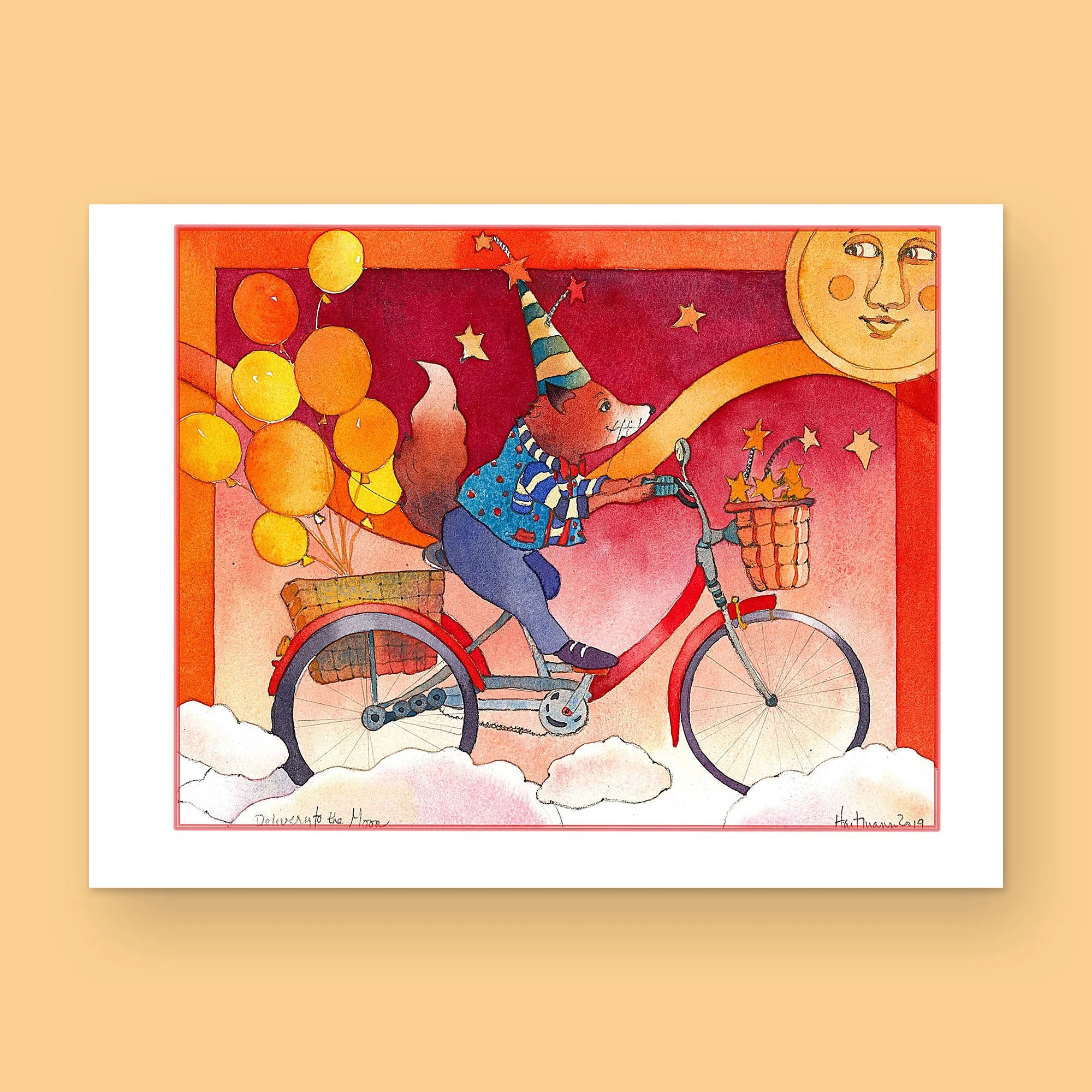 Delivery to the Moon Card