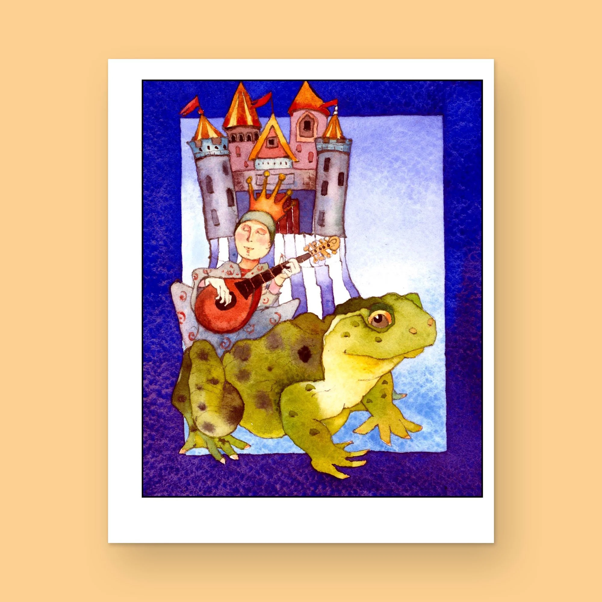 Froggie Went a Courtin'. Card