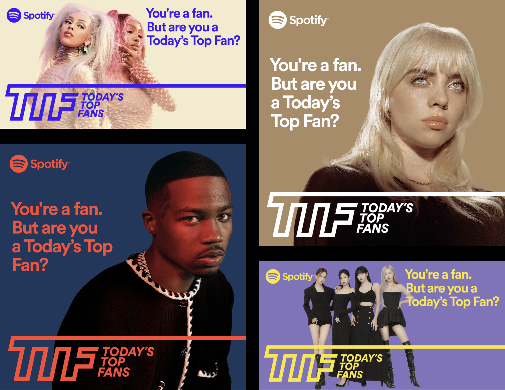 Spotify: Top Fan Campaign