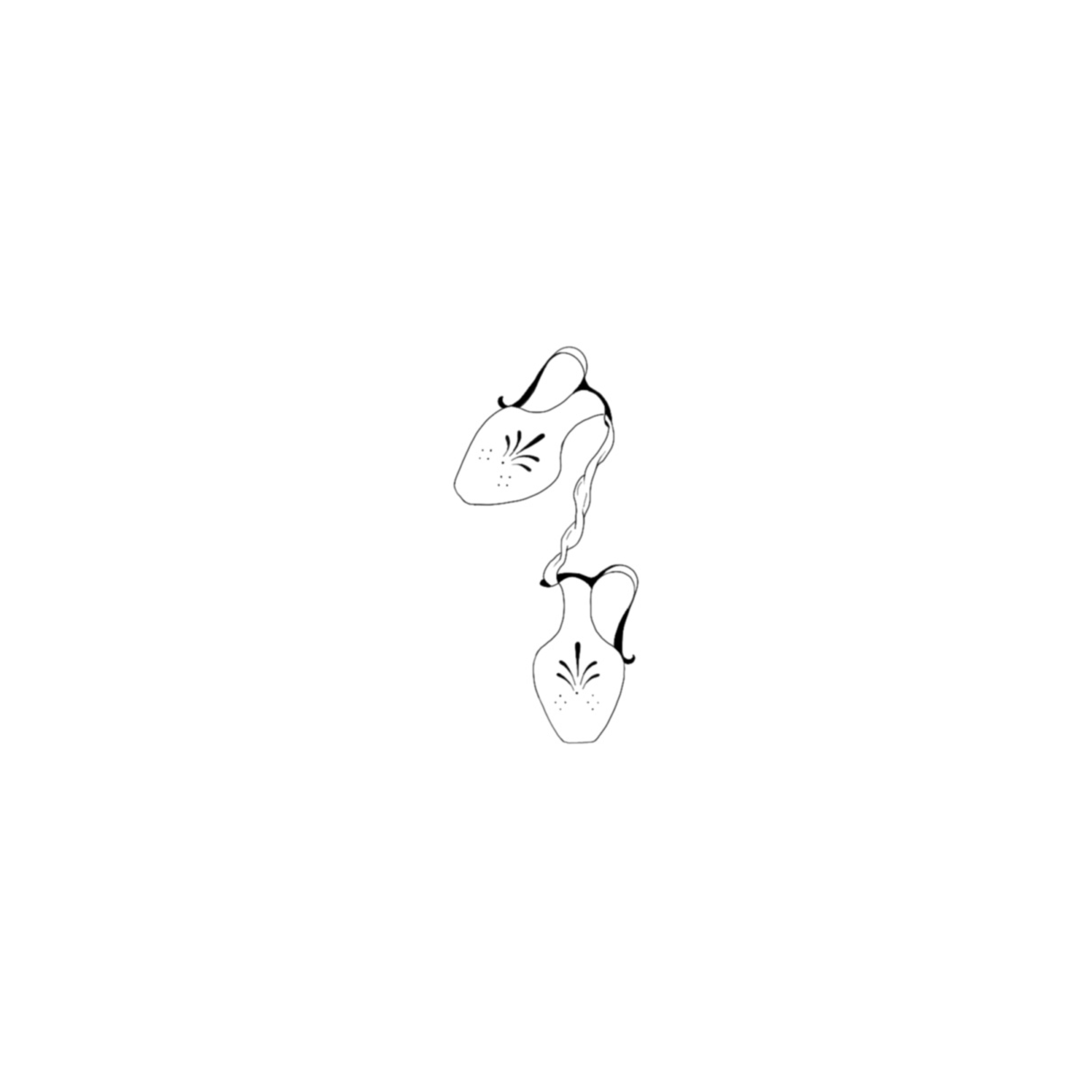A black and white line drawing of a human female reproductive system with emphasis on the ovaries, fallopian tubes, uterus, and vagina.