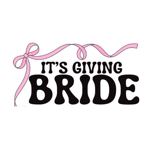 It’s Giving Bride Sticker