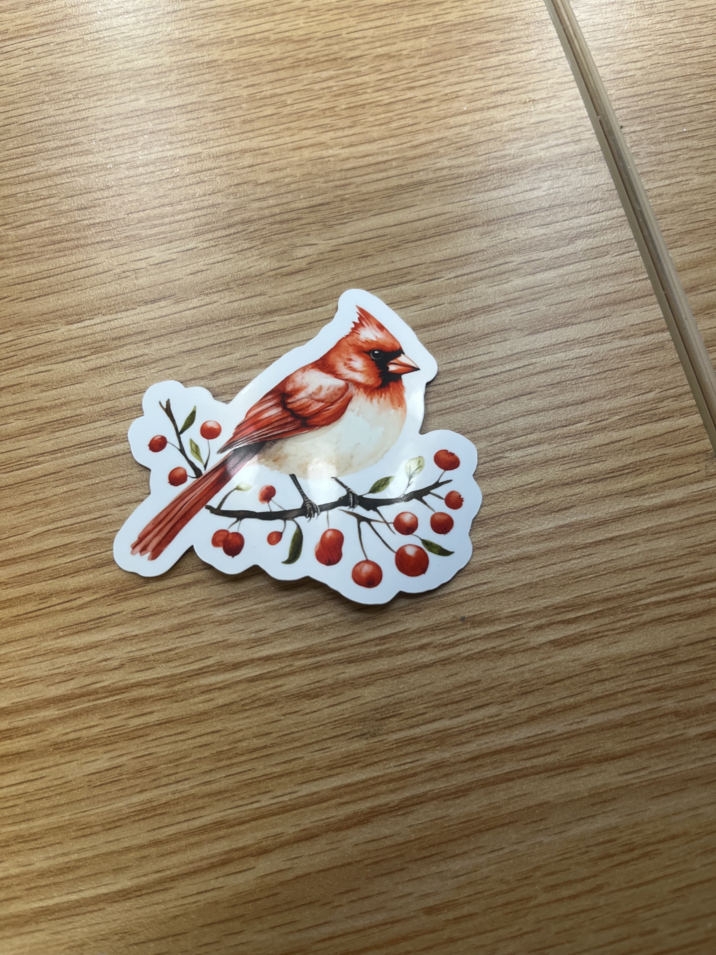 Cardinal Sticker