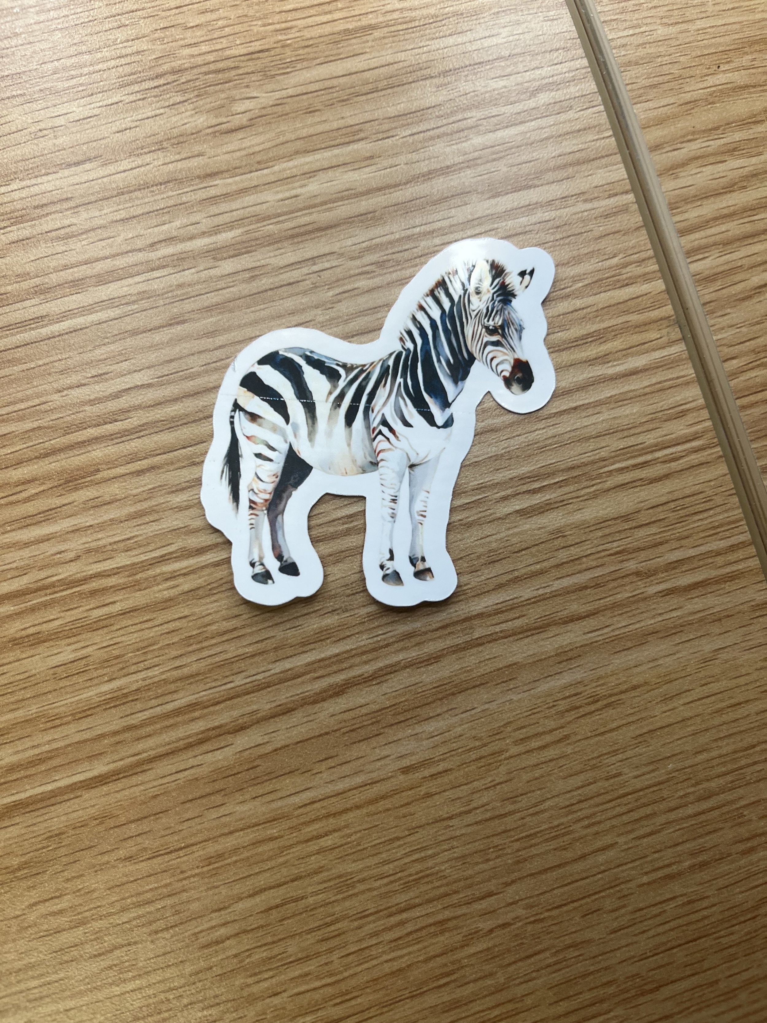 Zebra Sticker