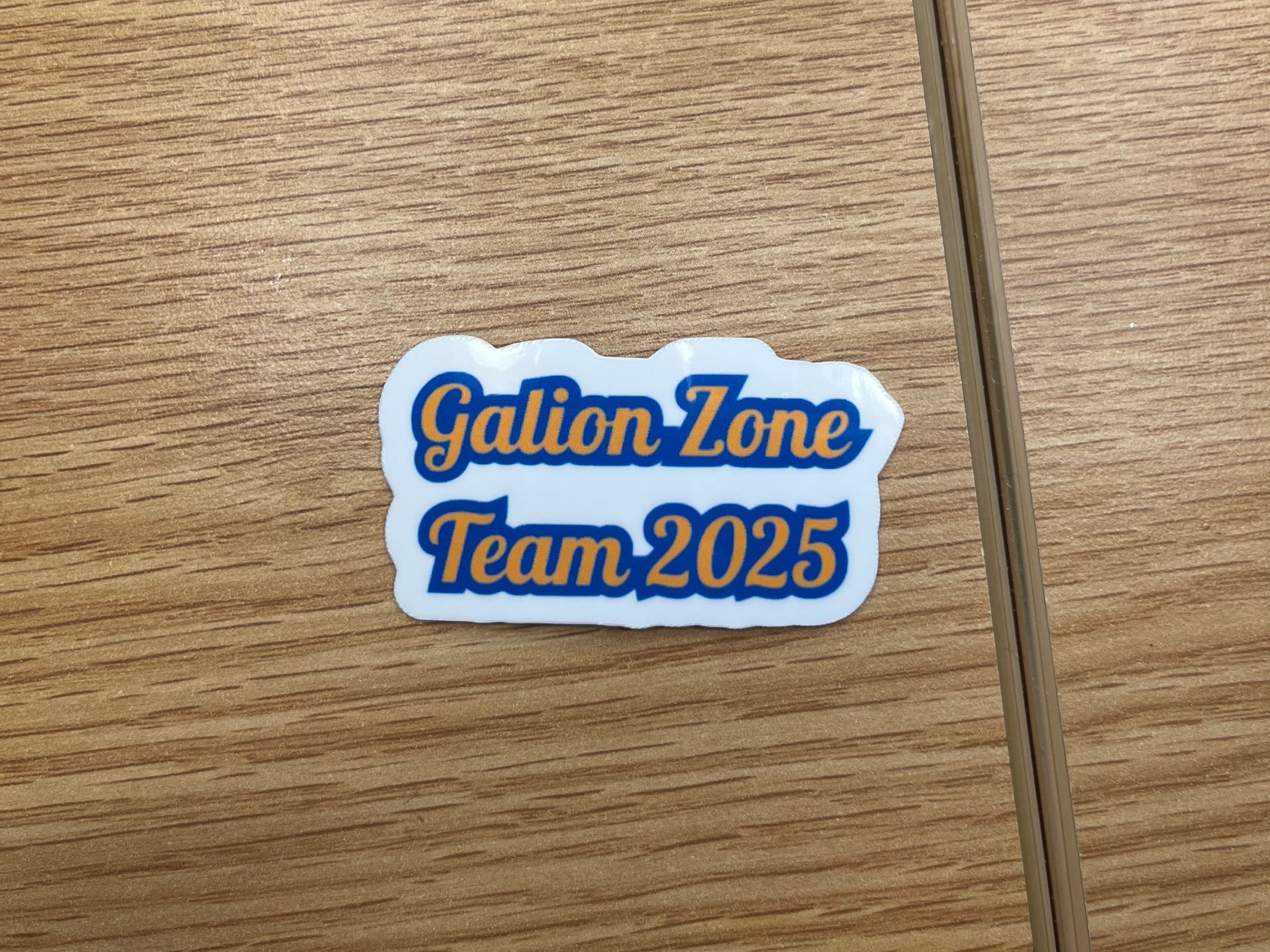 Galion Zone Team Sticker