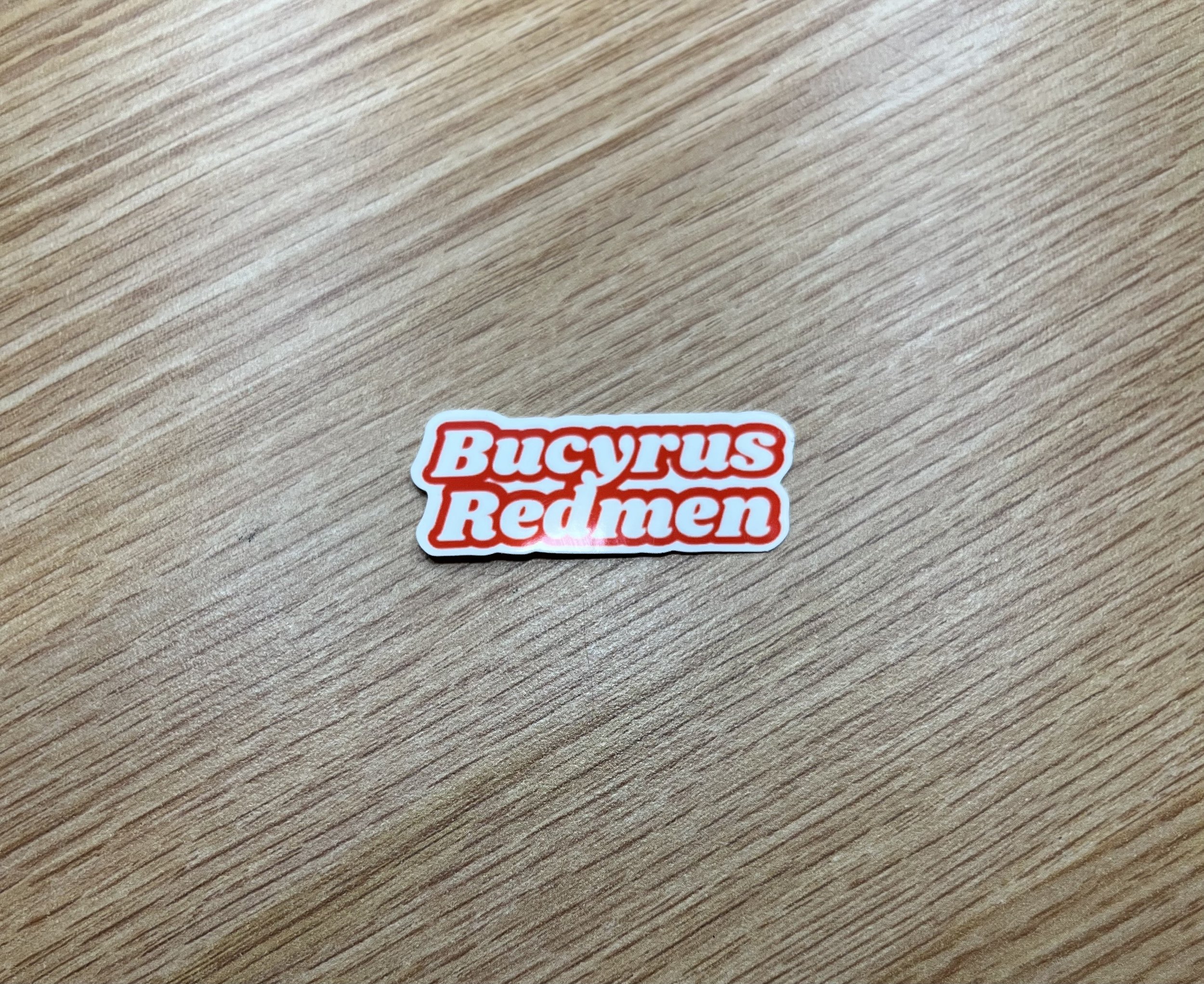 Bucyrus Redmen Sticker