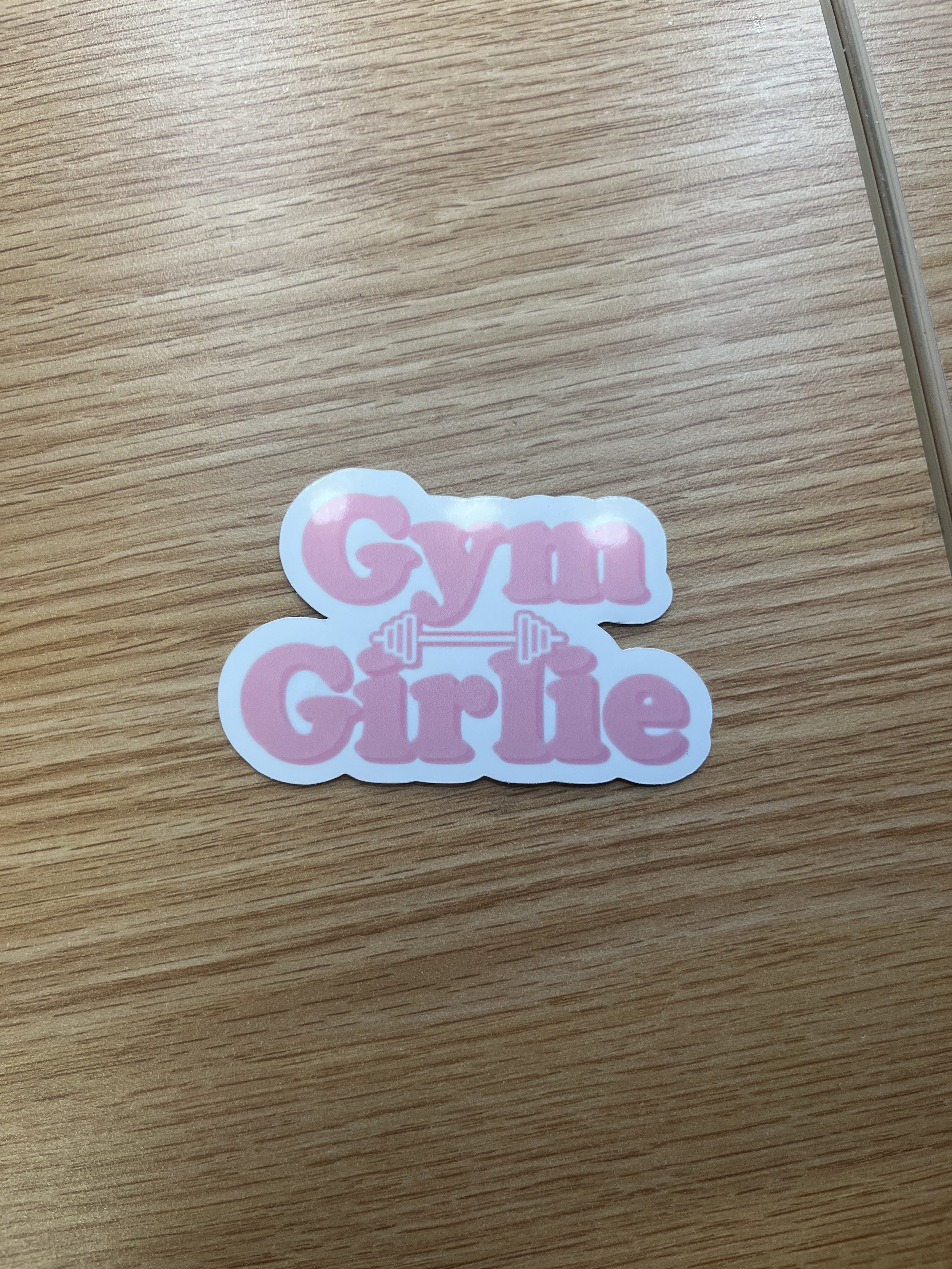 Gym Girlie Sticker