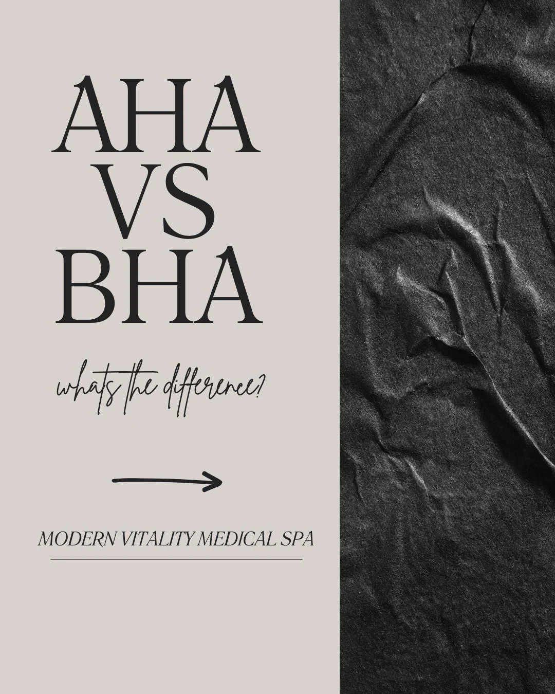 AHA vs BHA ❄️✨
Winter is exfoliation season for a reason.
AHAs smooth + brighten on the surface
BHAs clear pores deep below
Together? Clear, glowy skin all winter long 🤍
Comment below your favorite!