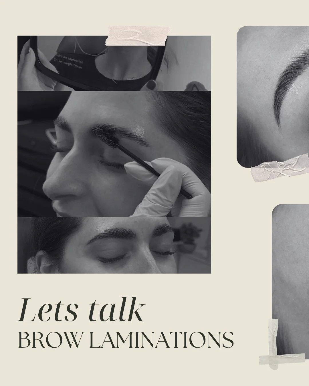 Brow lamination smooths + lifts your natural brows for a fuller, fluffier look that lasts 4&ndash;6 weeks 🤍
No more filling them in every day! 
Book your appointment with Olivia through the link in bio!