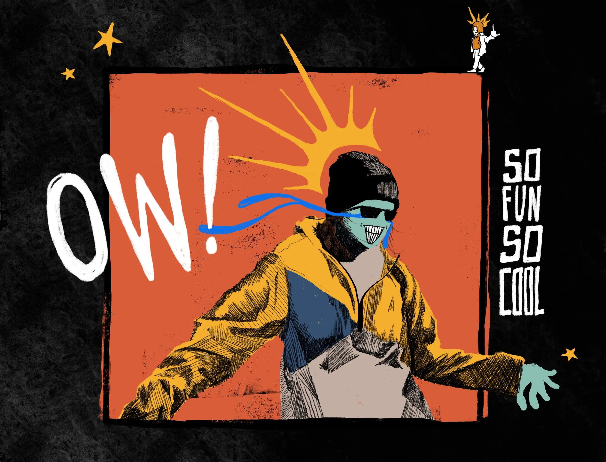 Ouchie,  Procreate  2021